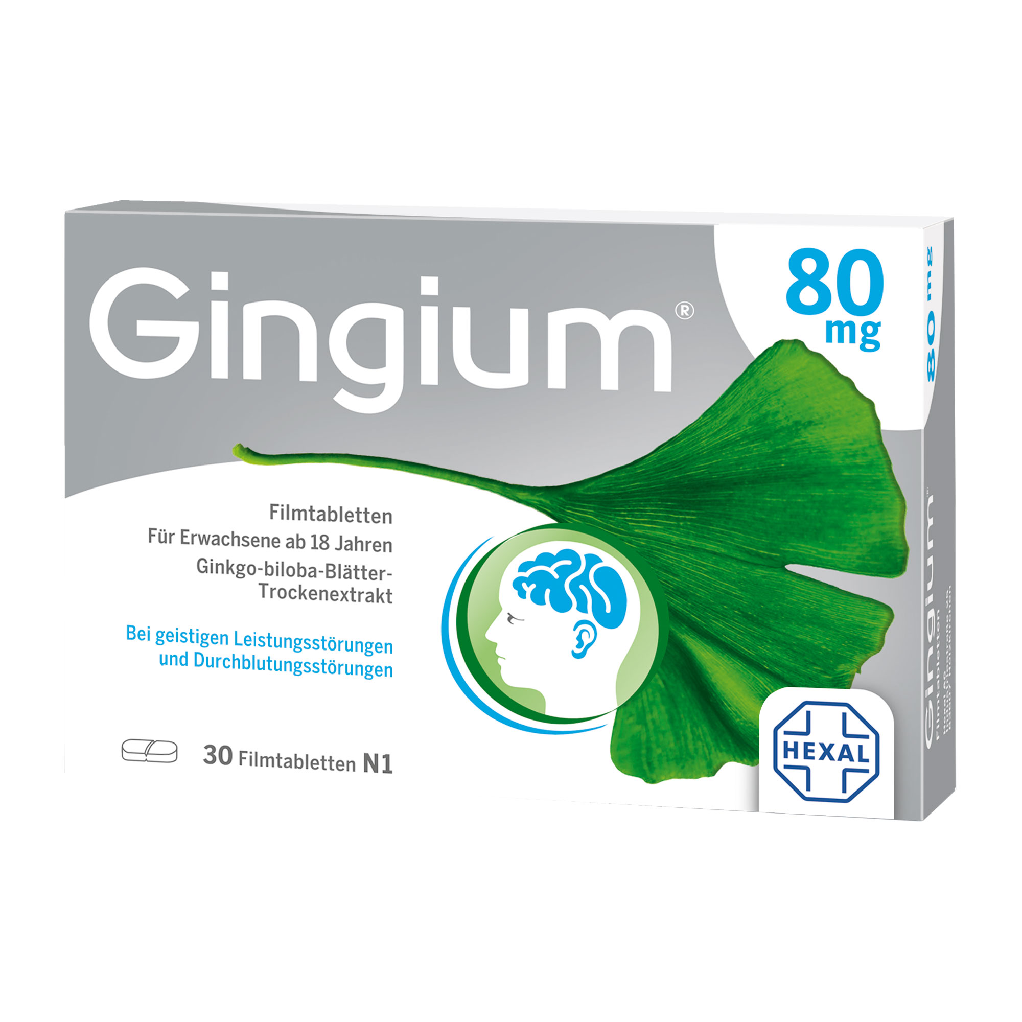 Gingium 80 Mg Filmtabletten - None