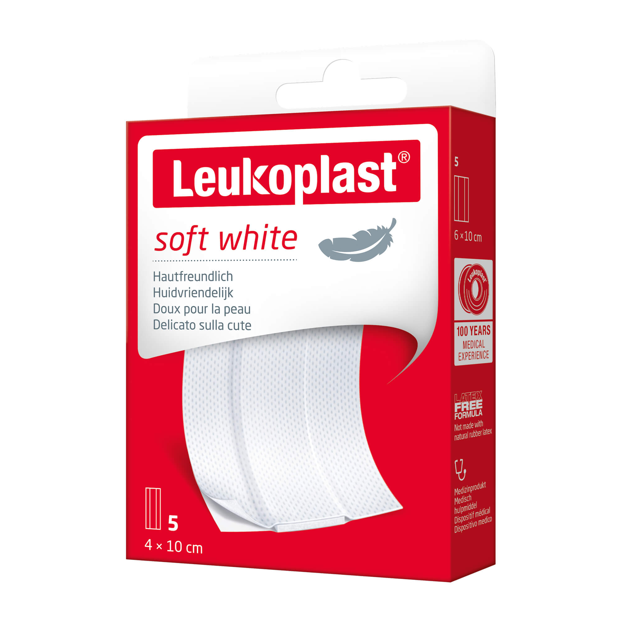 Leukoplast Soft White 4 X 10 Cm - None