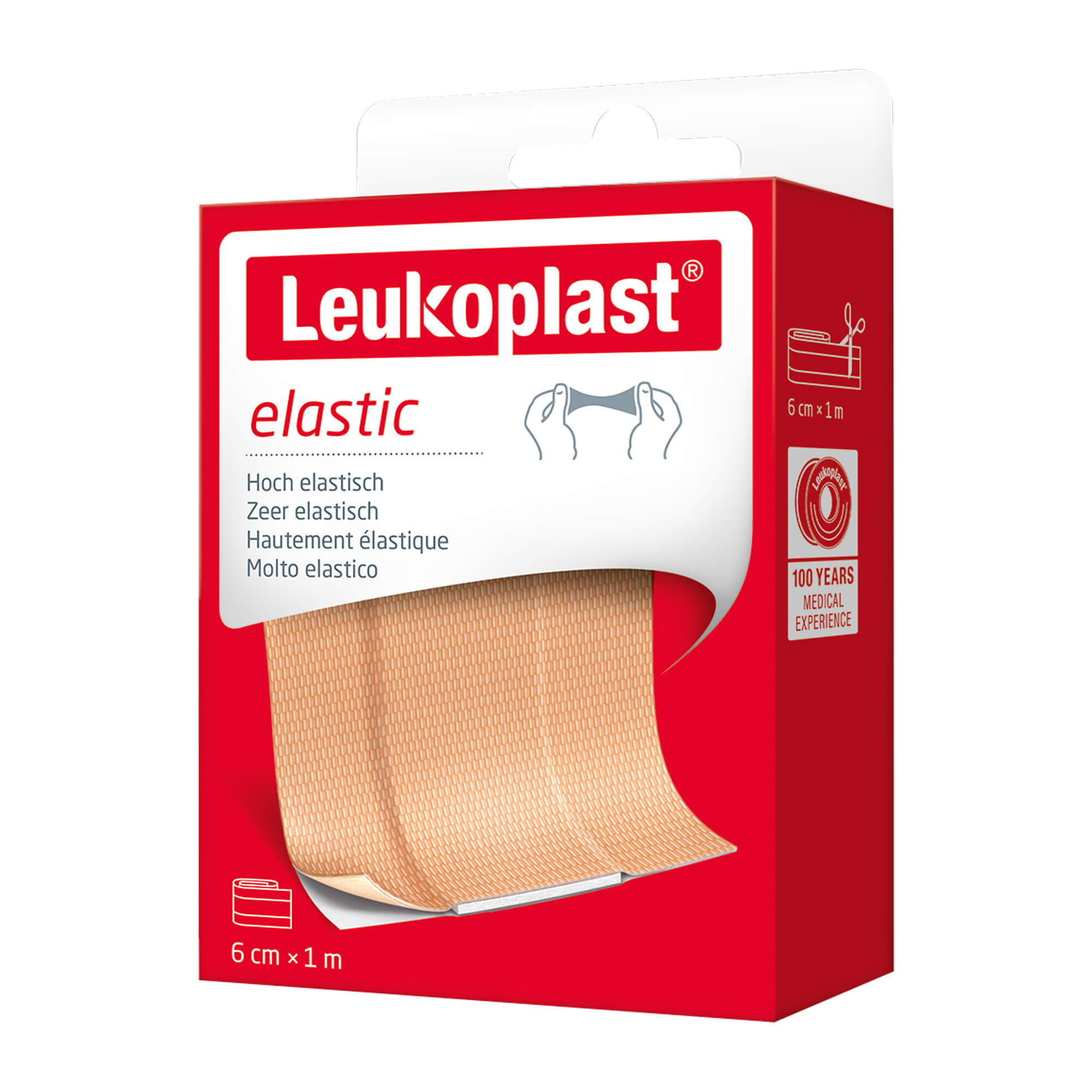 Leukoplast Elastic 6 Cm X 1 M - None