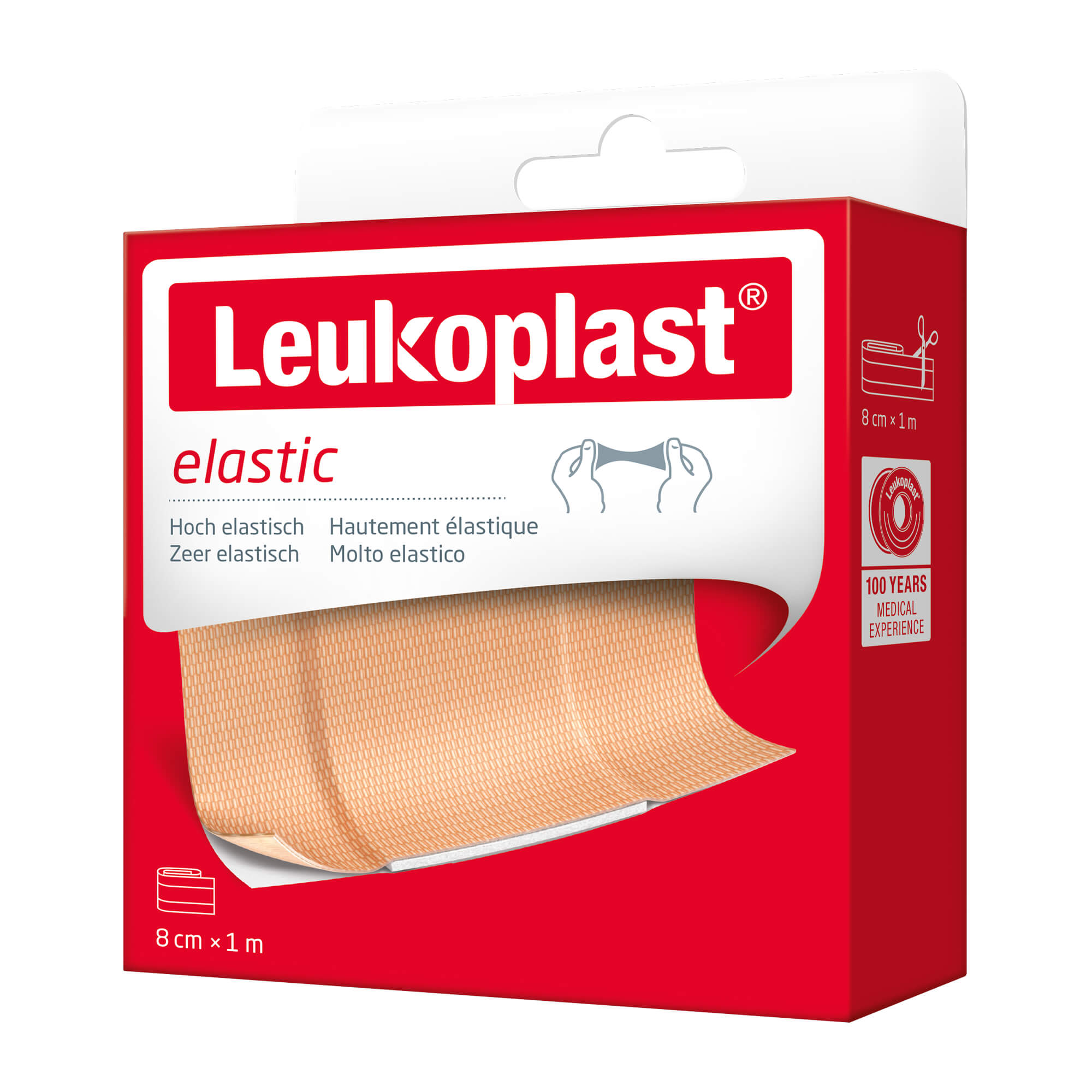 Leukoplast Elastic 8 Cm X 1 M - None