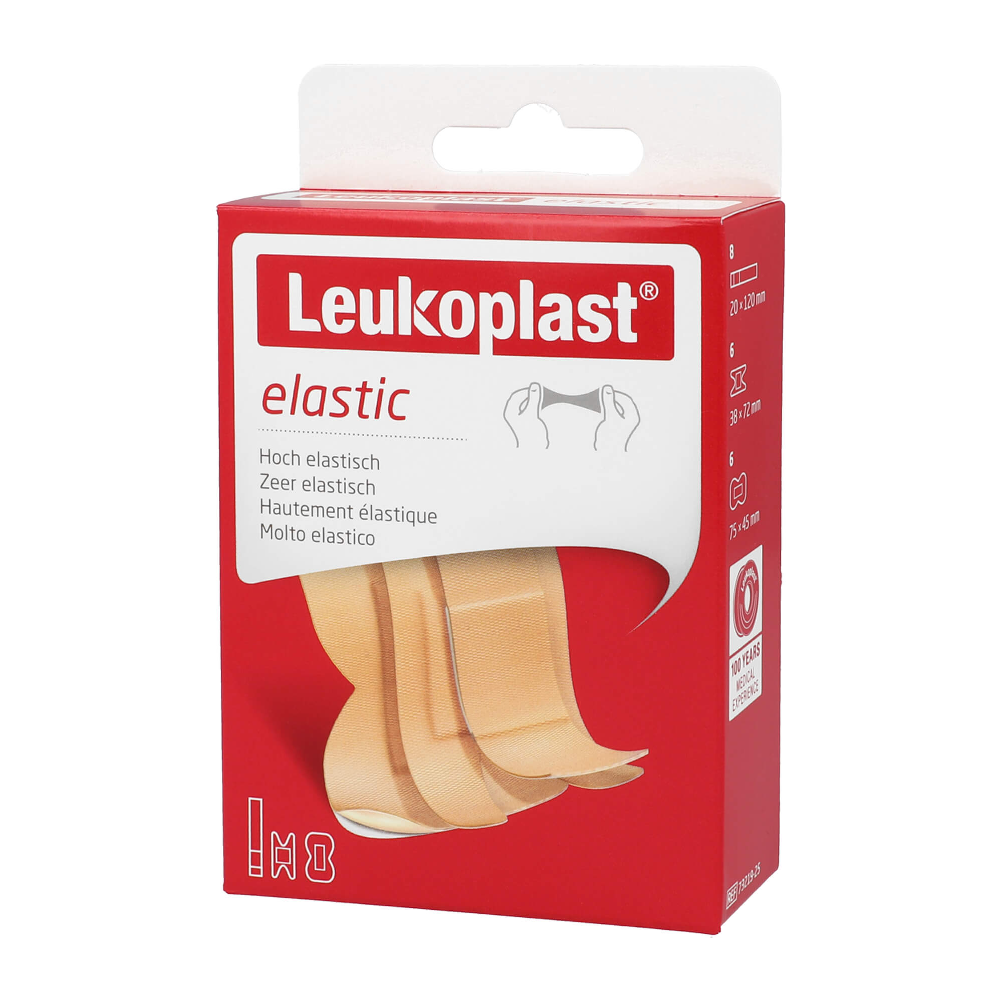 Leukoplast Elastic Pflaster Mix 3 Größen