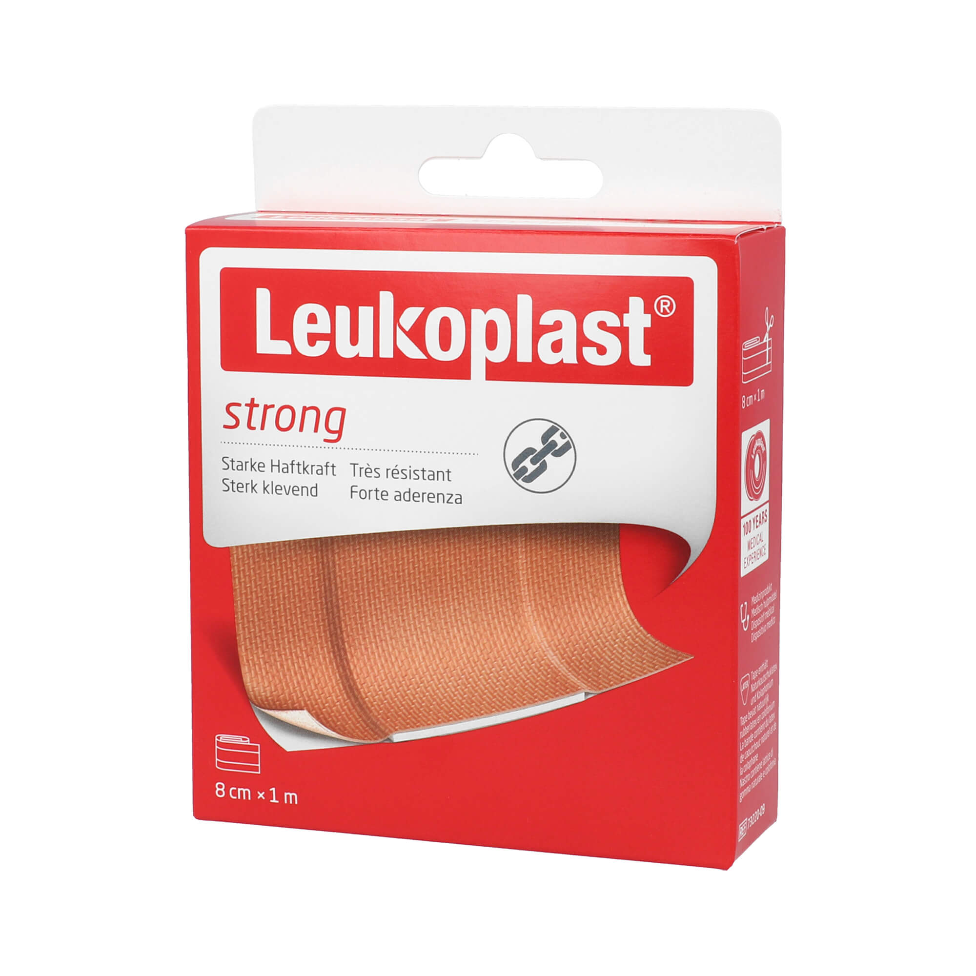 Leukoplast Strong 8 Cm X 1 M - None