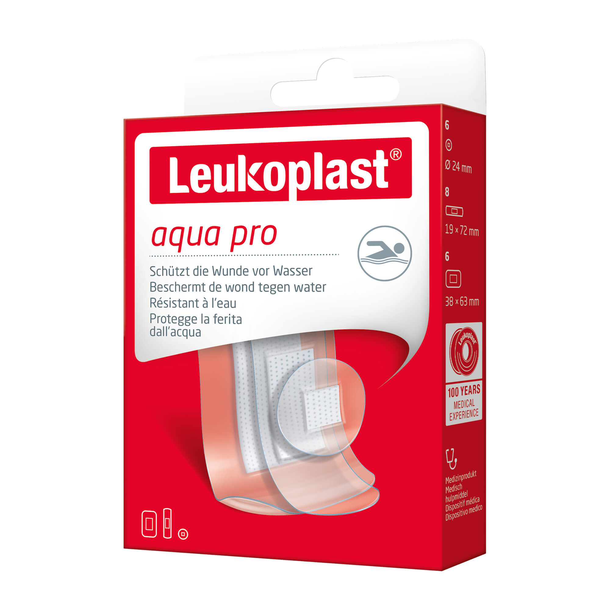 Leukoplast Aqua Pro 3 Größen - None