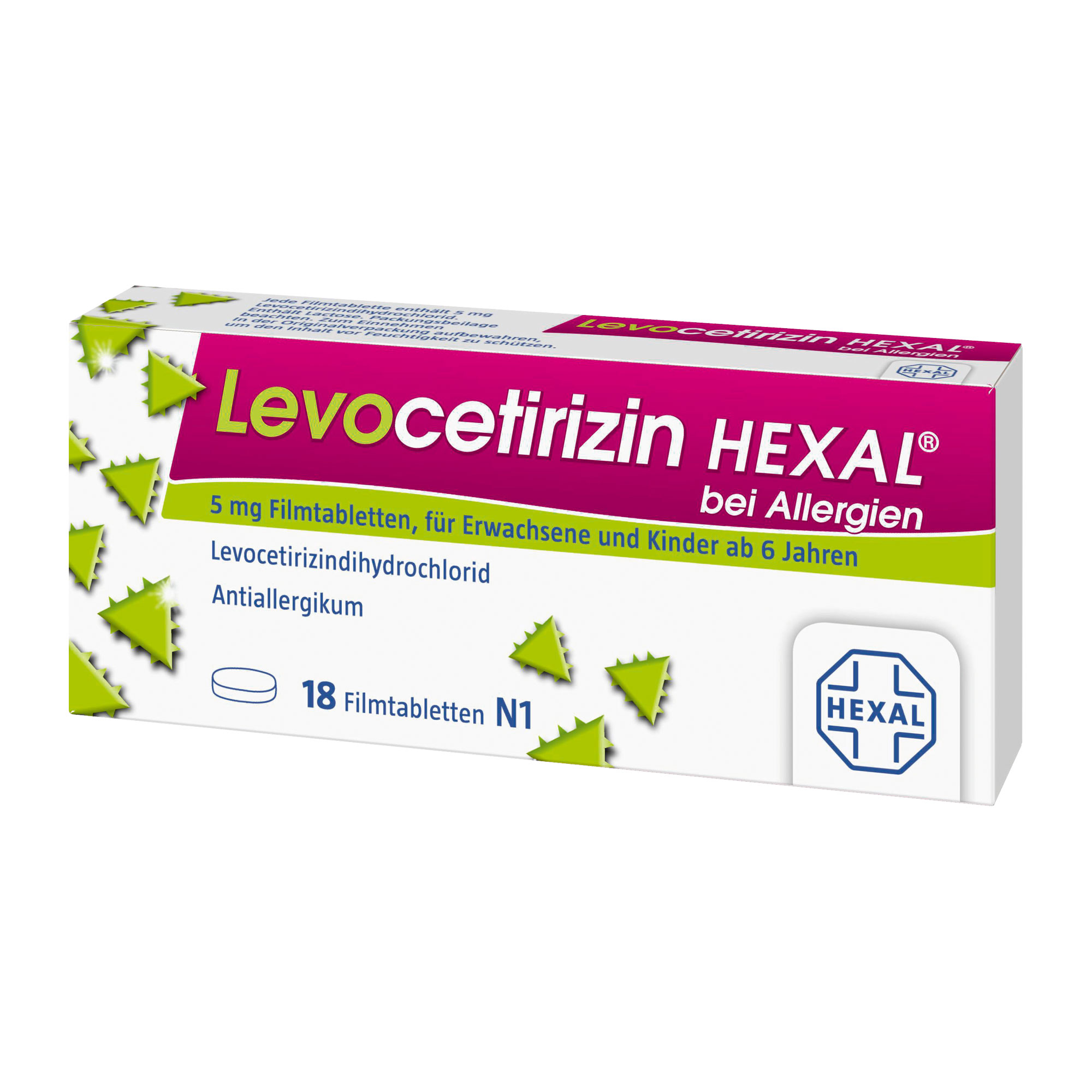 Levocetirizin Hexal Bei Allergien 5 Mg Filmtabletten - None