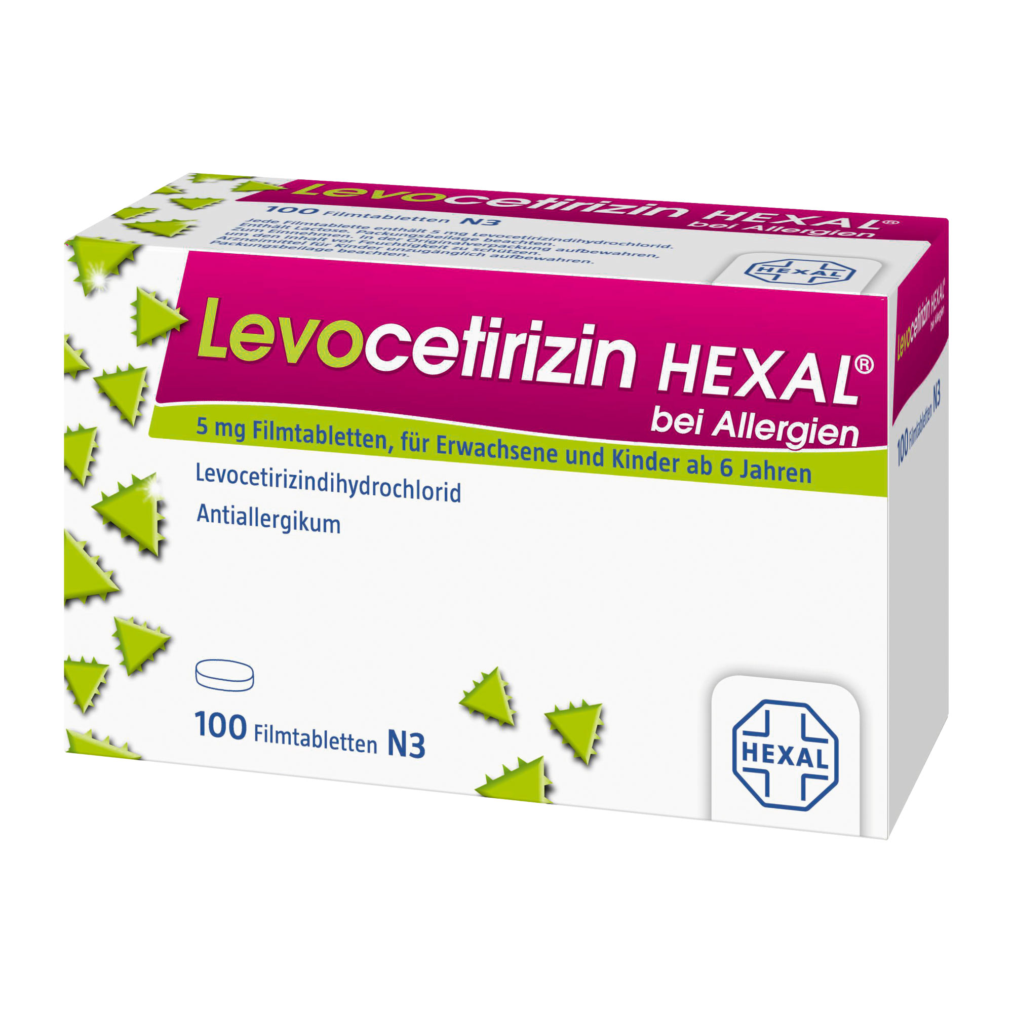 Levocetirizin Hexal Bei Allergien 5 Mg Filmtabletten - None