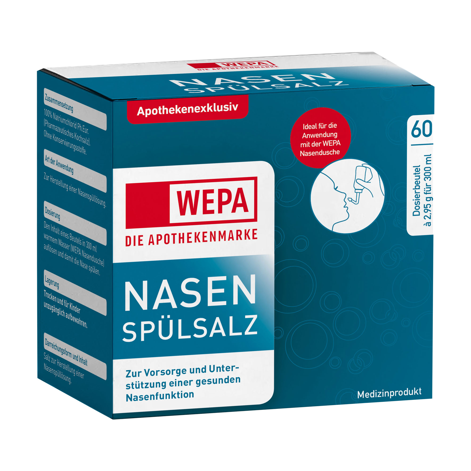 Wepa Nasenspülsalz - None