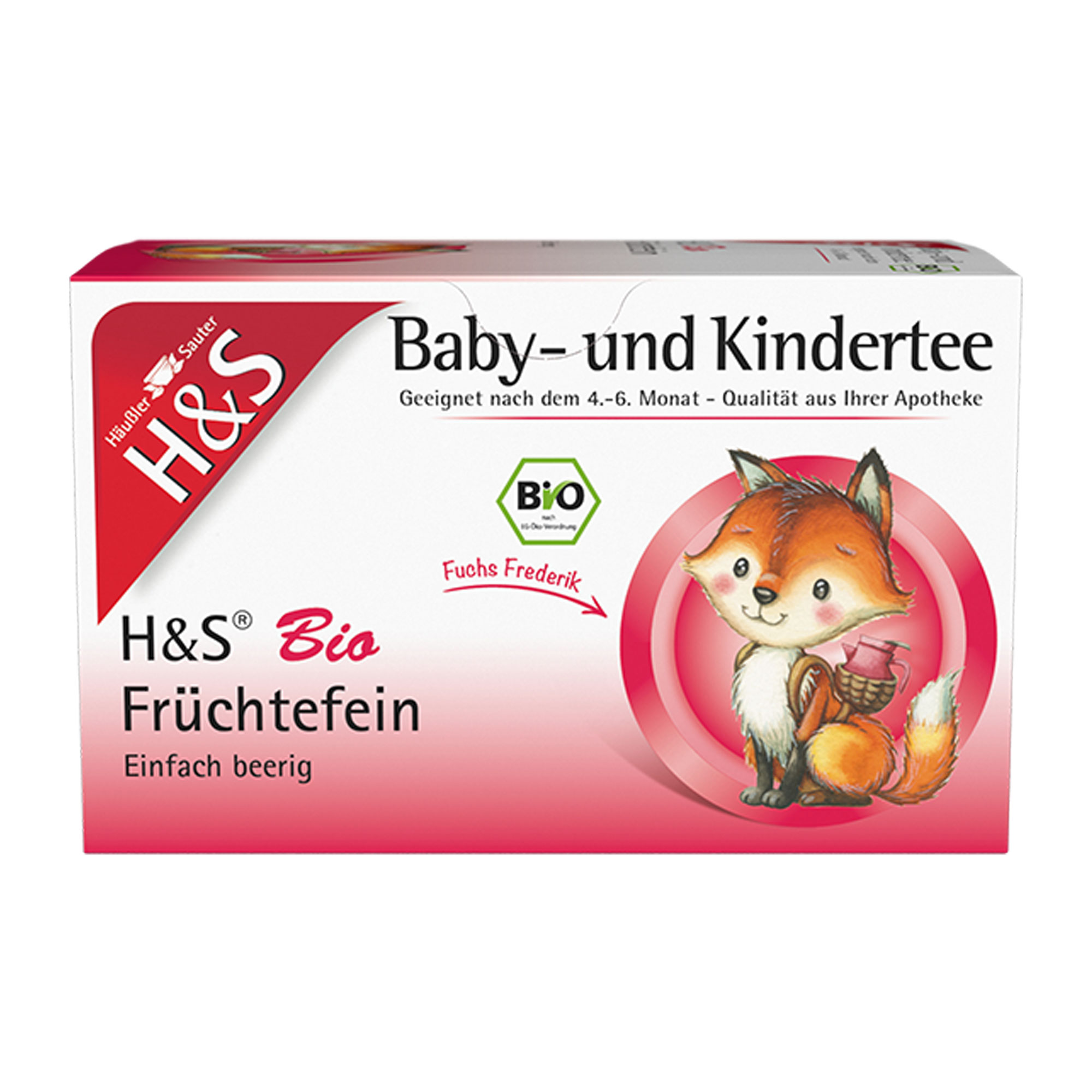 H&S Bio Baby- U. Kindertee Früchtefein Filterbeutel - None