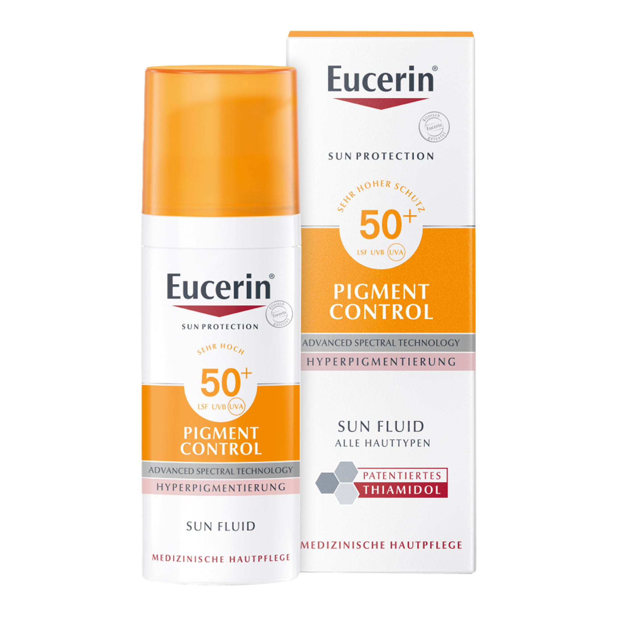 Eucerin Sun Pigment Control Schutzemulsion gegen die Hyperpigmentierung SPF 50+ 50 ml