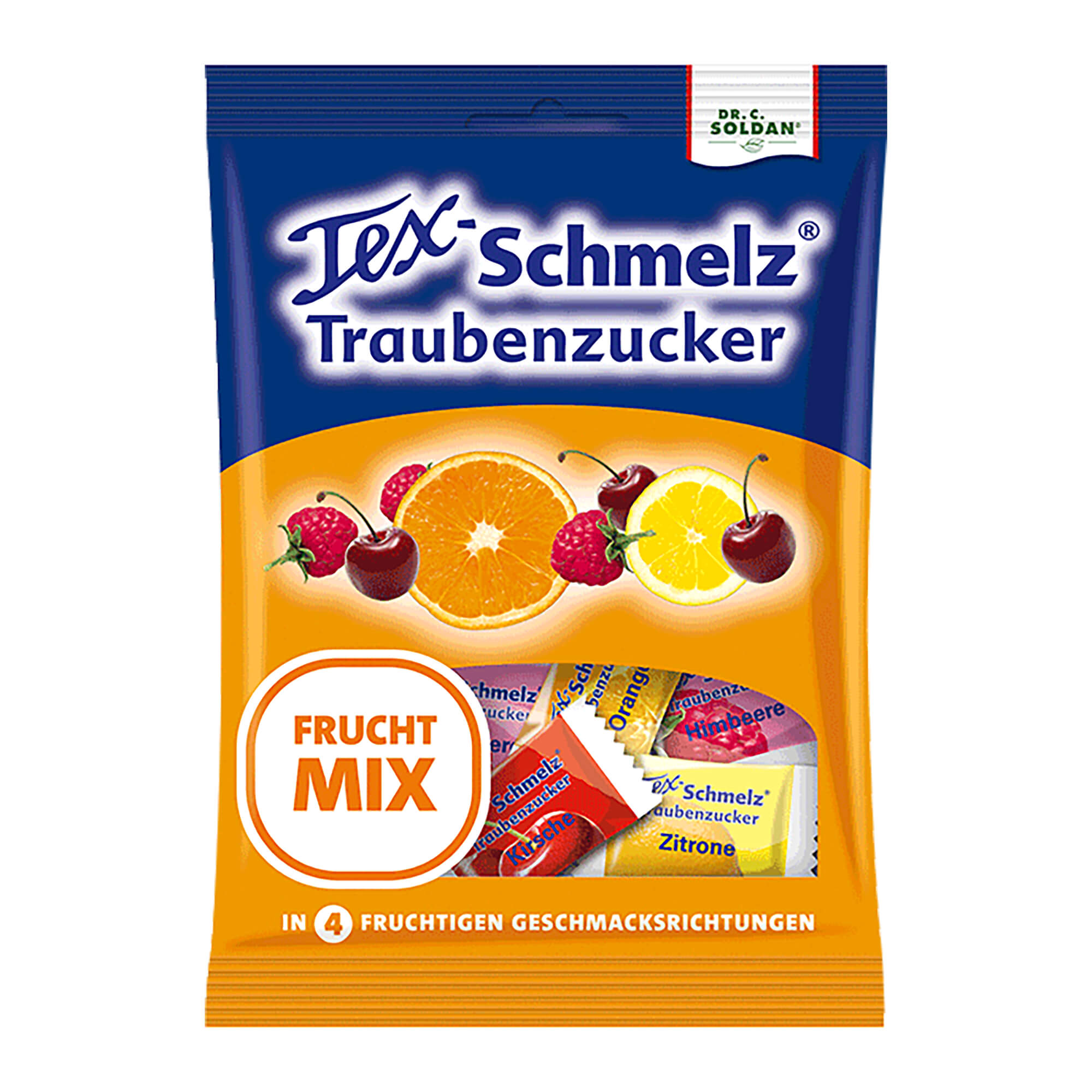 Soldan Tex-Schmelz Traubenzucker Frucht-Mix - None