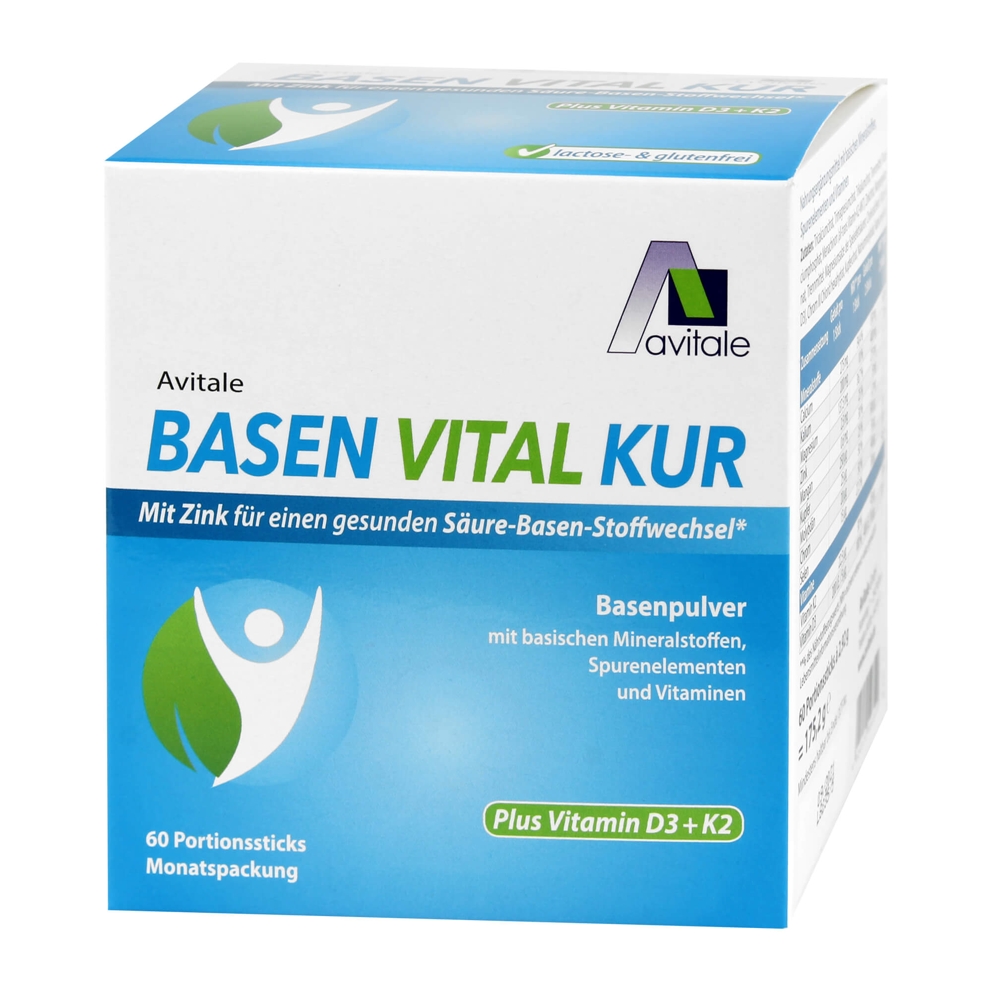 Basen Vital Kur Plus Vitamin D3 + K2 Pulver - None