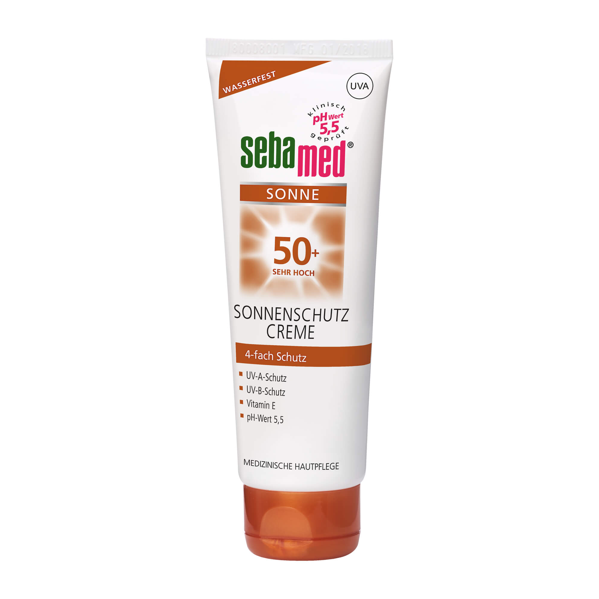 Sebamed Sonnenschutz Creme LSF 50 +