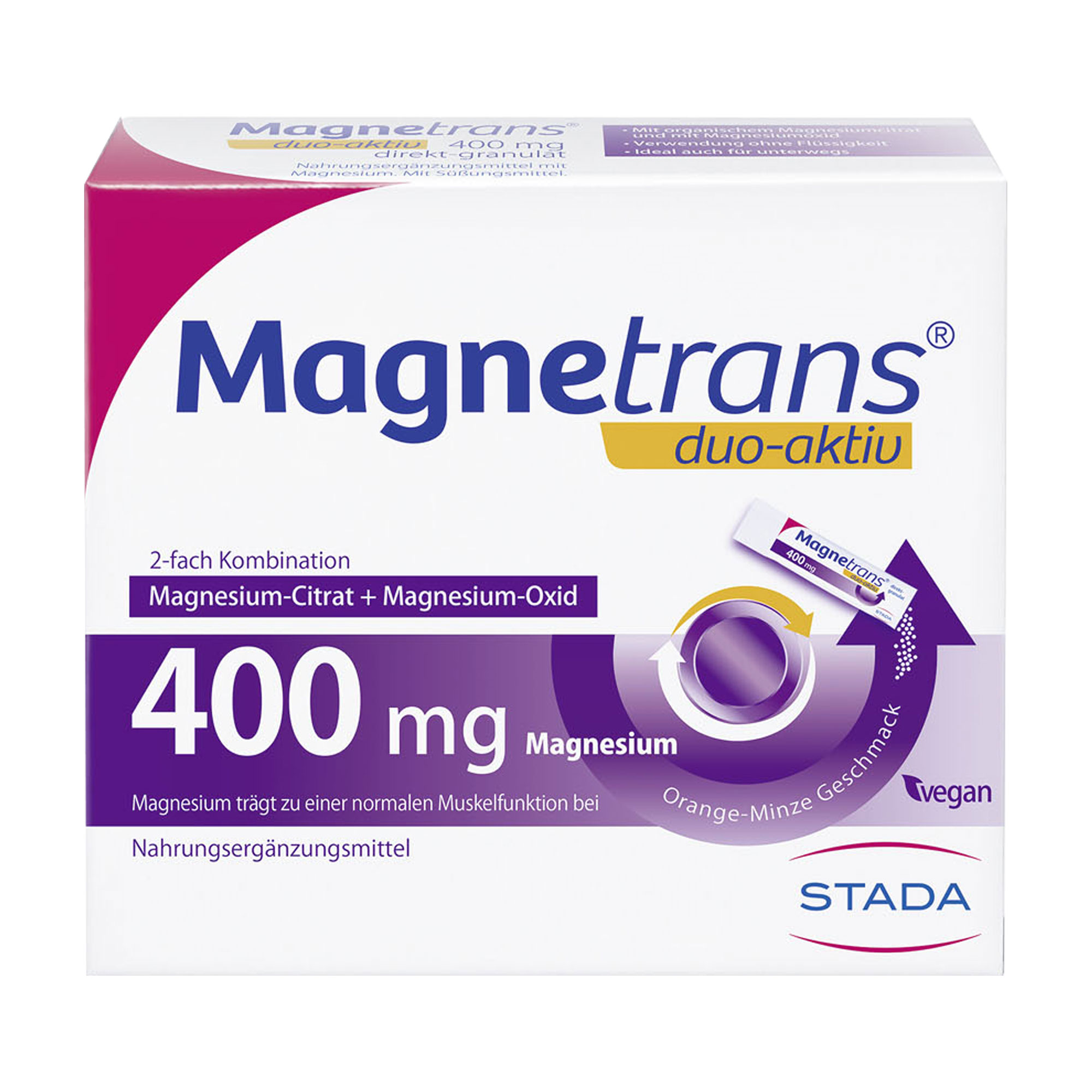 Magnetrans Duo-Aktiv 400 Mg Sticks - None