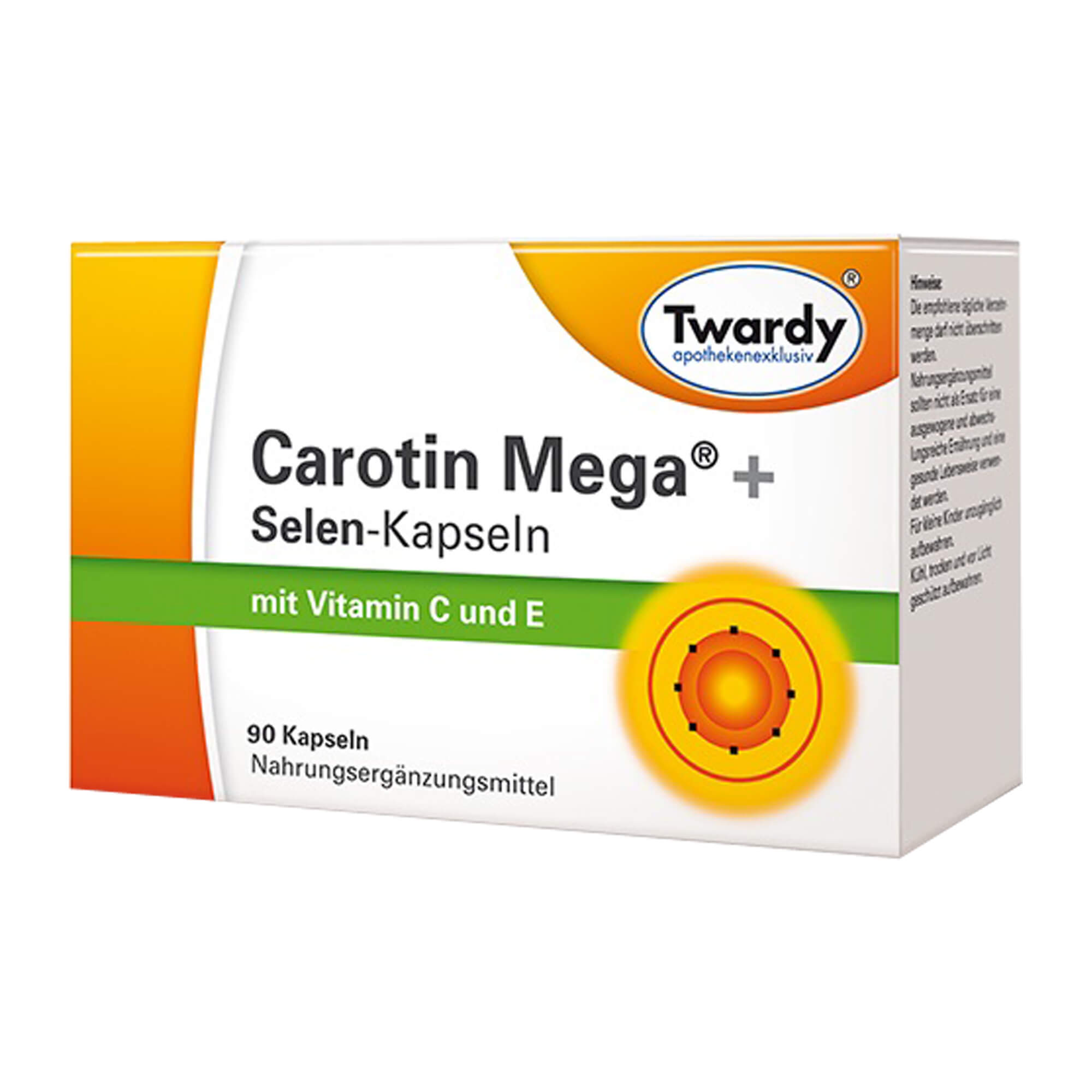 Carotin Mega + Selen Kapseln