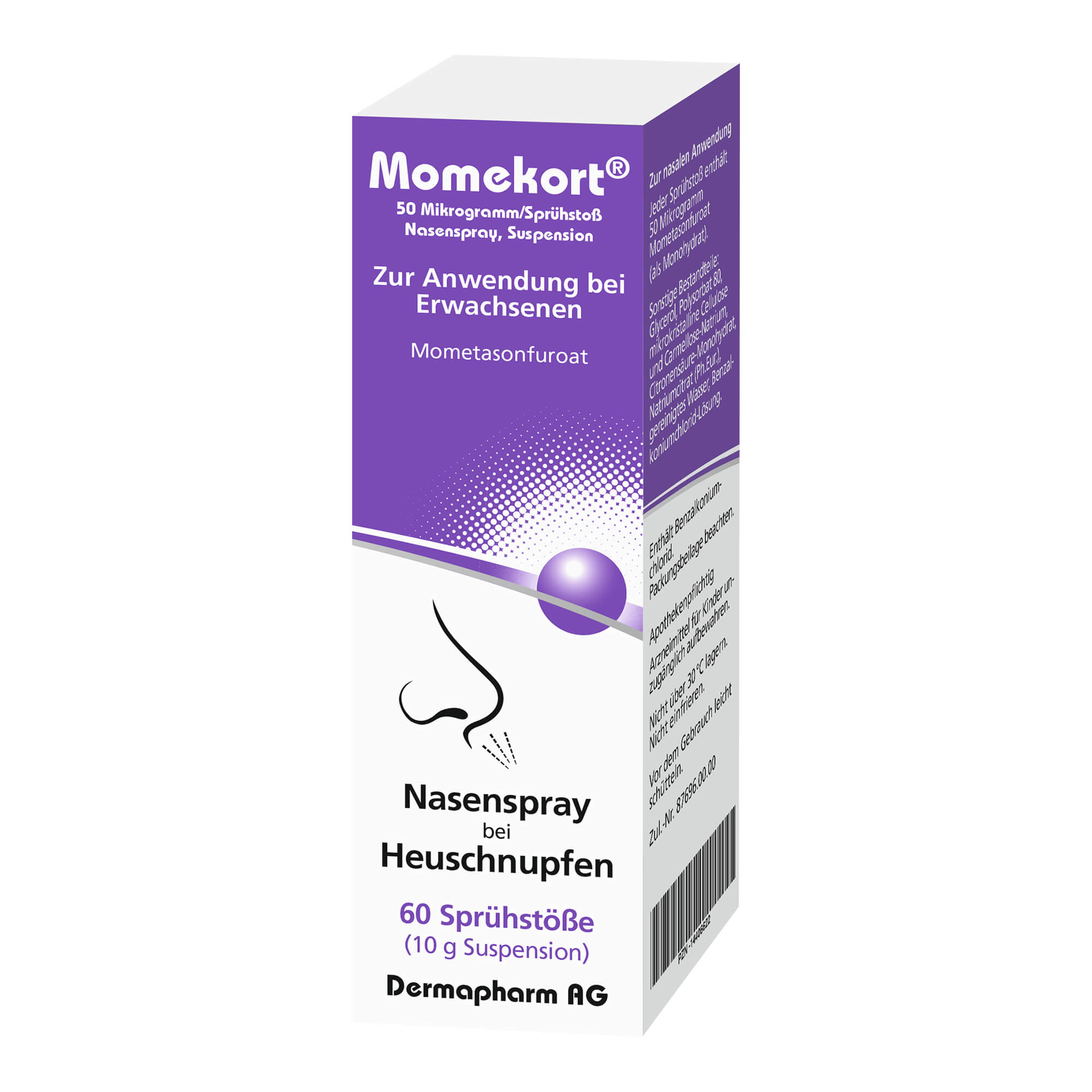 Momekort 50 Μg/Sprühstoß Nasenspray, Susp. 60 Für Erwachsene - None