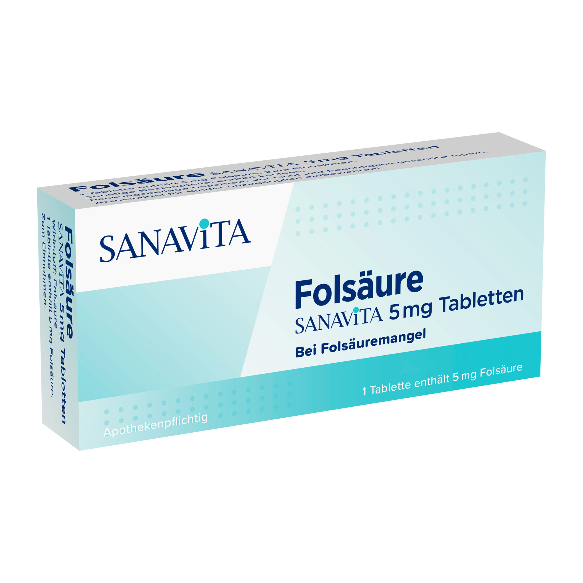 Folsäure Sanavita 5 Mg Tabletten - None