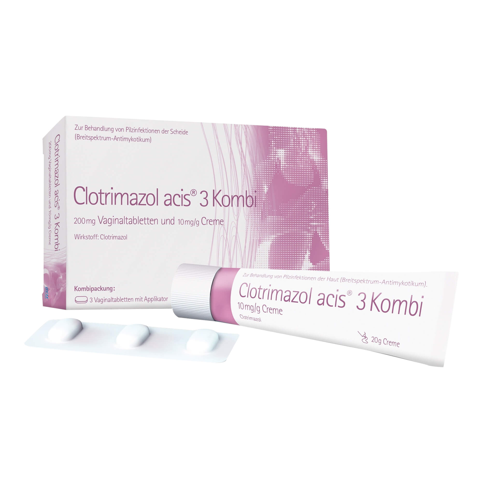 Clotrimazol Acis 3 Kombipackung - None