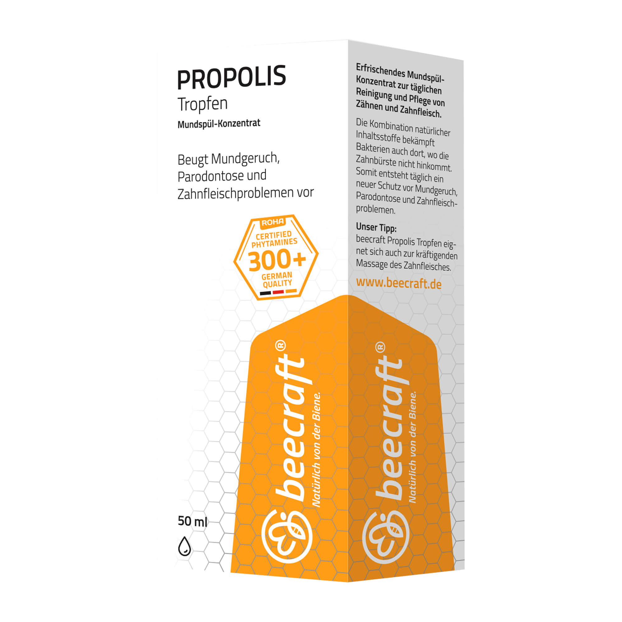 Beecraft Propolis Tropfen Mundspül-Konzentrat - None