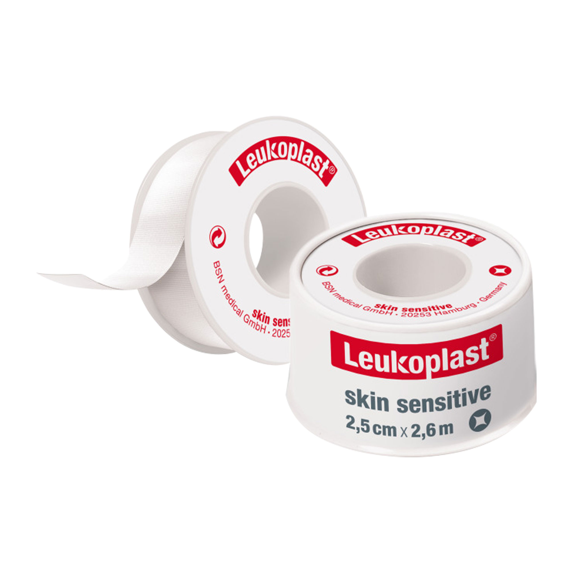 Leukoplast Skin Sensitive Fixierpflaster 2.5 Cm X 2.6 M - None