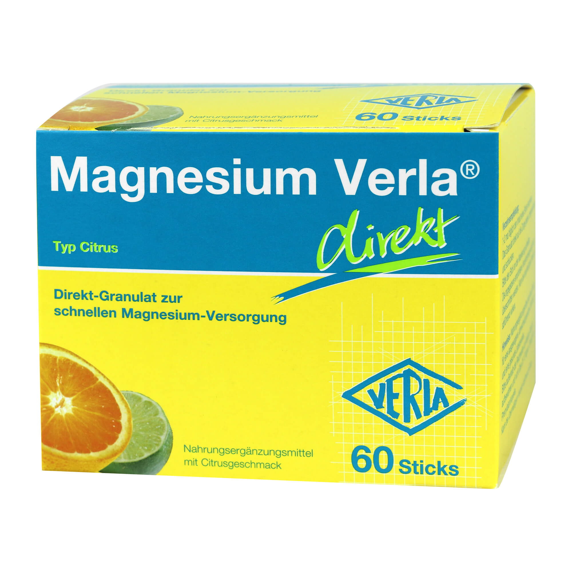 Magnesium Verla Direkt Granulat Citrus - None