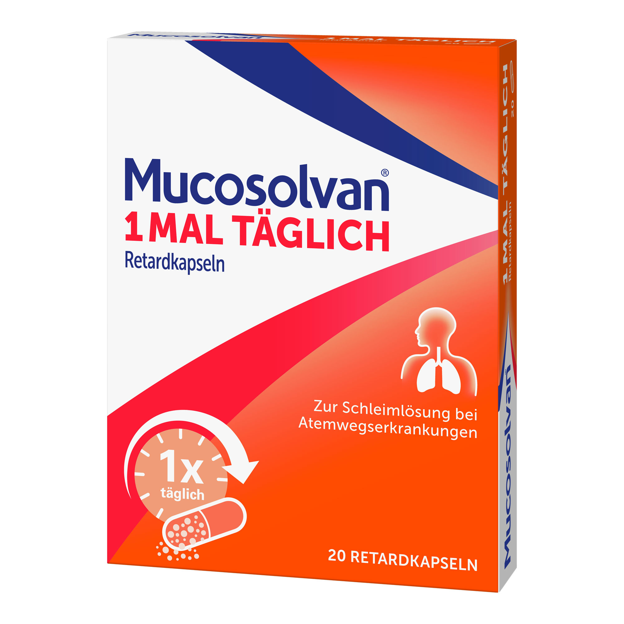 Mucosolvan 1Mal Täglich Retardkapseln - None