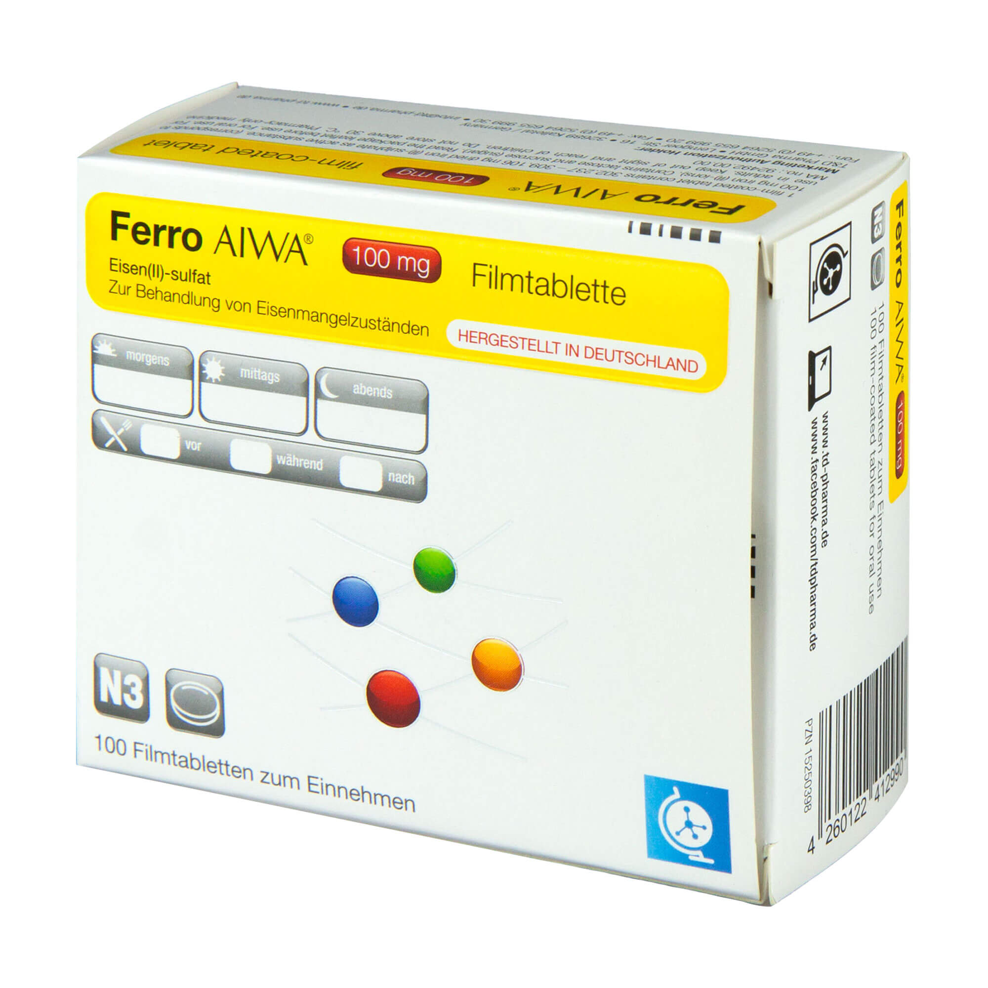 Ferro Aiwa 100 Mg Filmtabletten - None