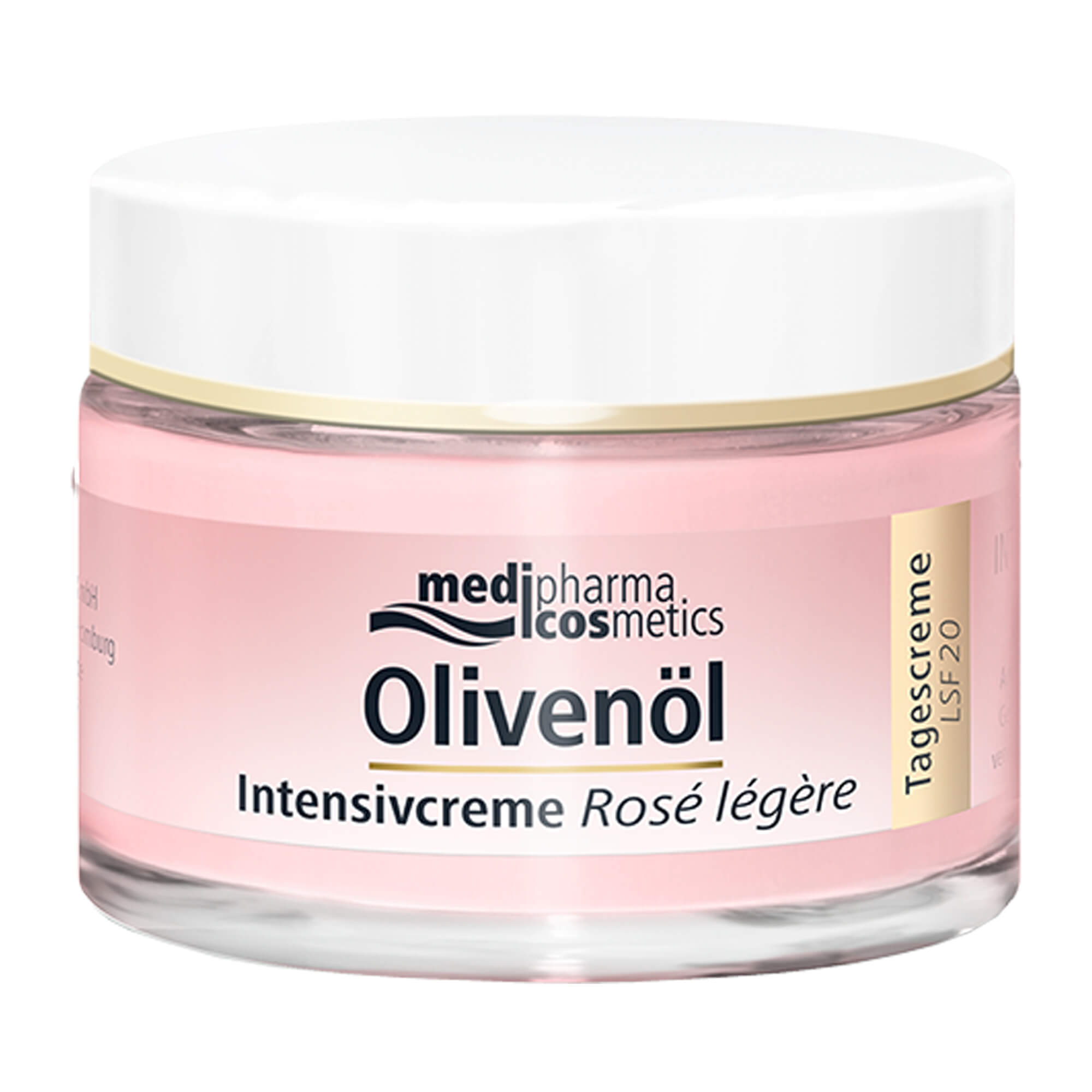 Olivenöl Intensivcreme Rose legere LSF 20