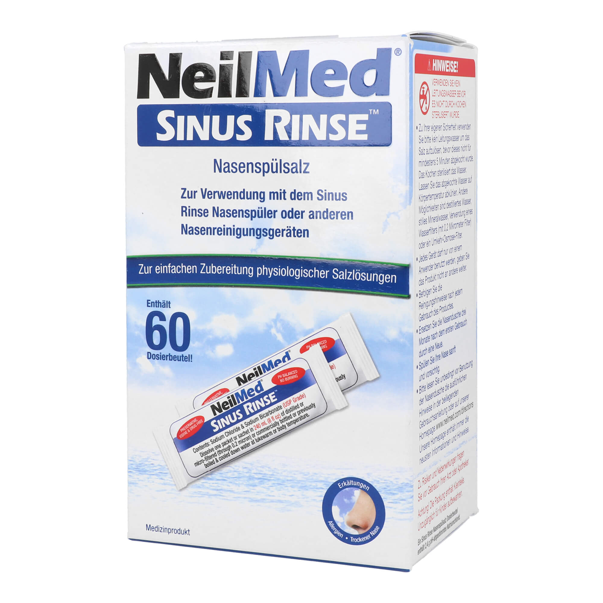 Neilmed Sinus Rinse Nasenspülsalz Dosierbeutel - None