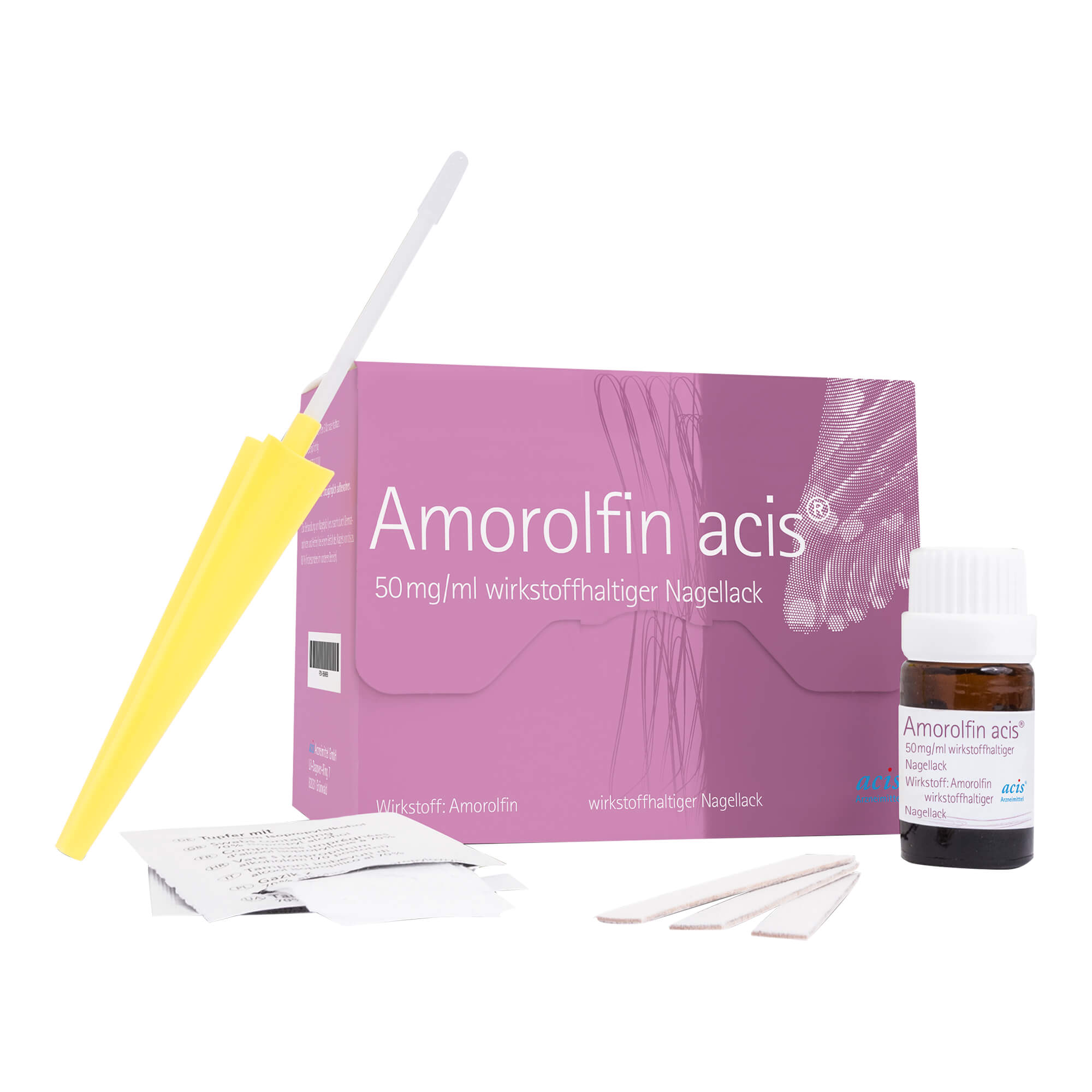 Amorolfin Acis 50 Mg/Ml Wirkstoffhaltiger Nagellack - None