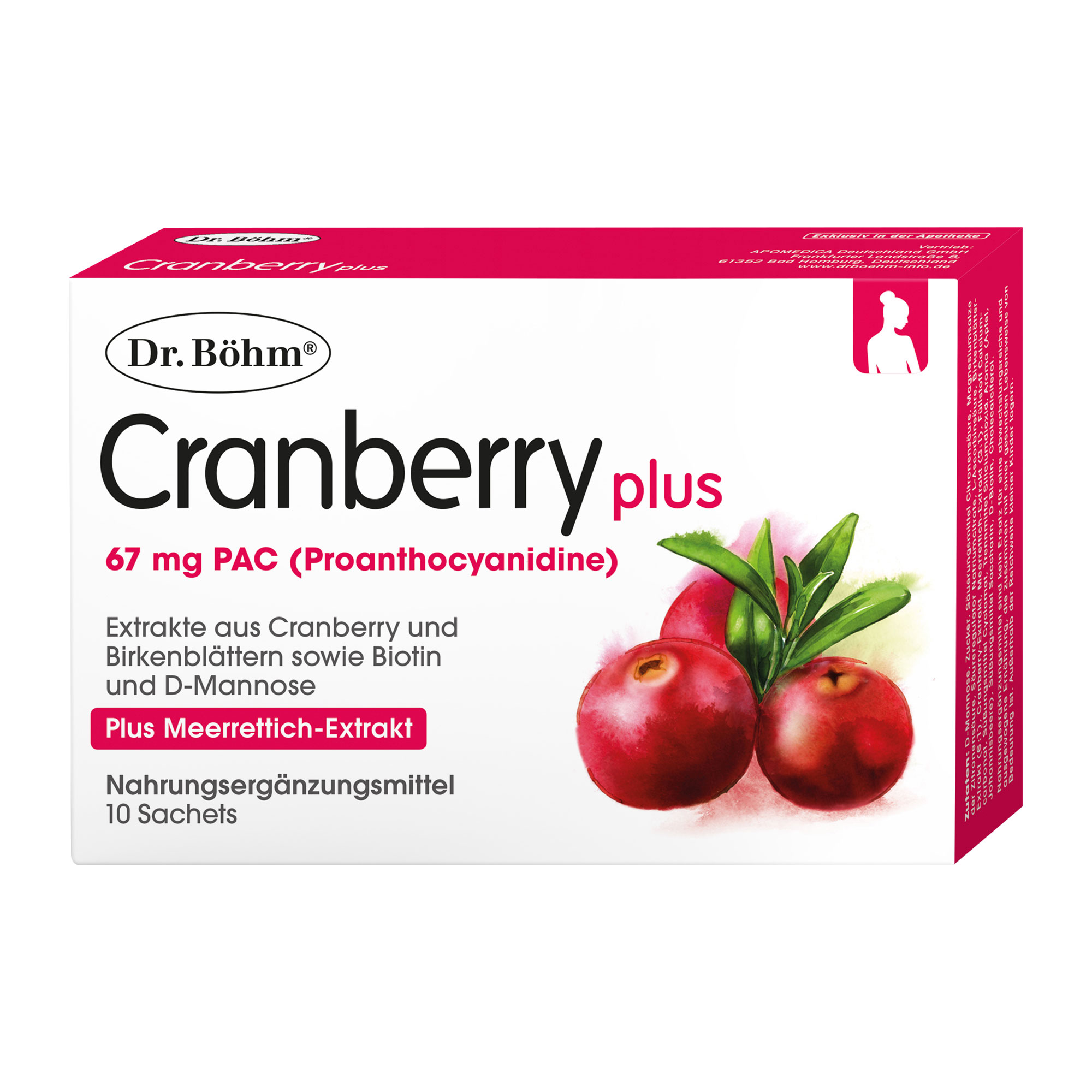 Dr. Böhm Cranberry Plus Granulat - None