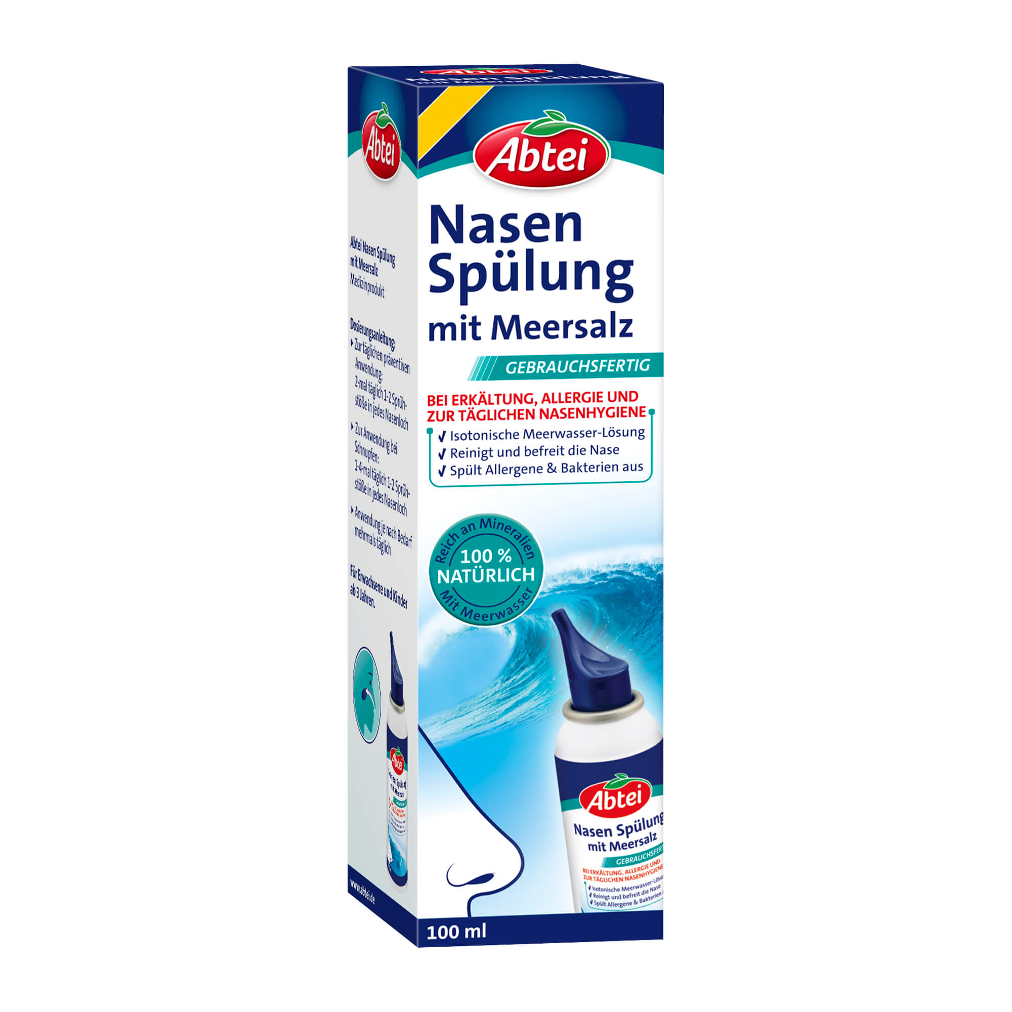 Abtei Nasenspülung Mit Meersalz - None