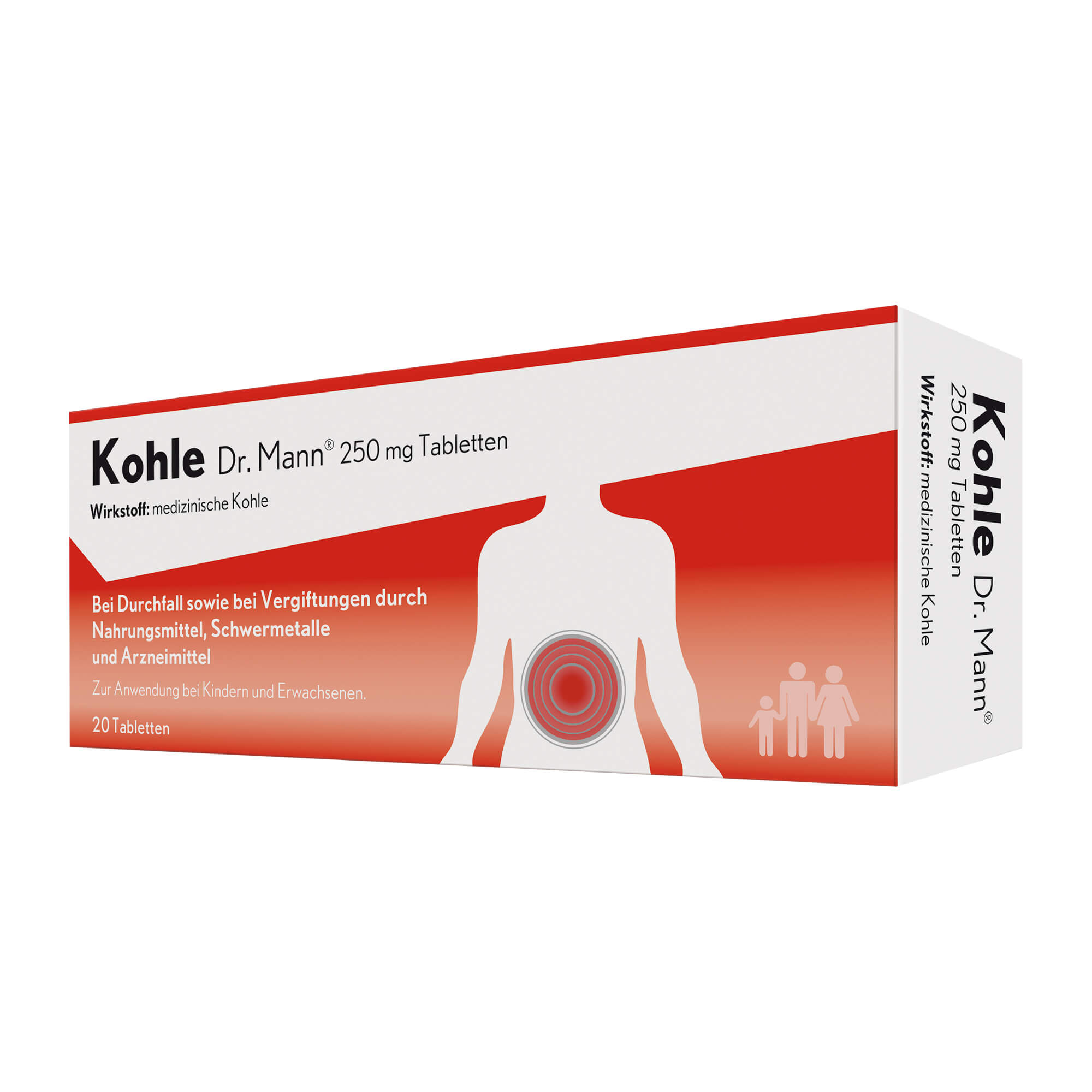 Kohle Dr.Mann 250 Mg Tabletten - None