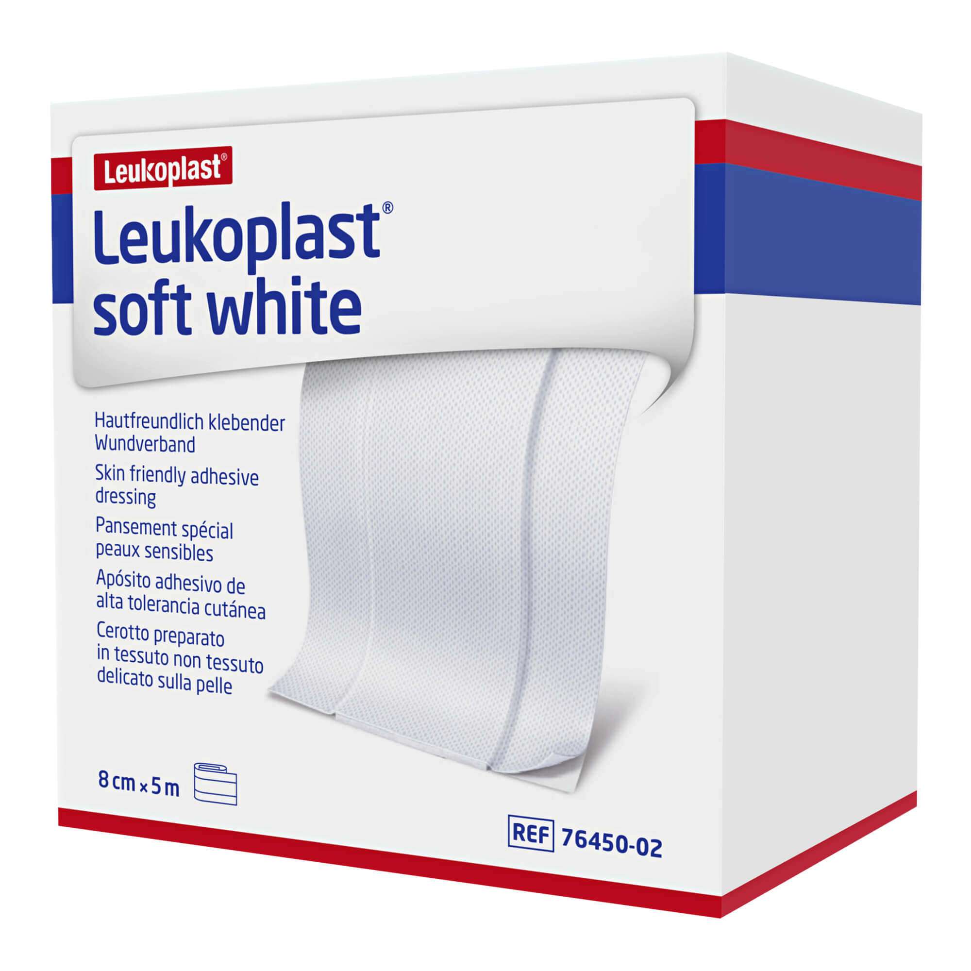 Leukoplast Soft White Pflaster 8 Cm X 5 M Rolle - None