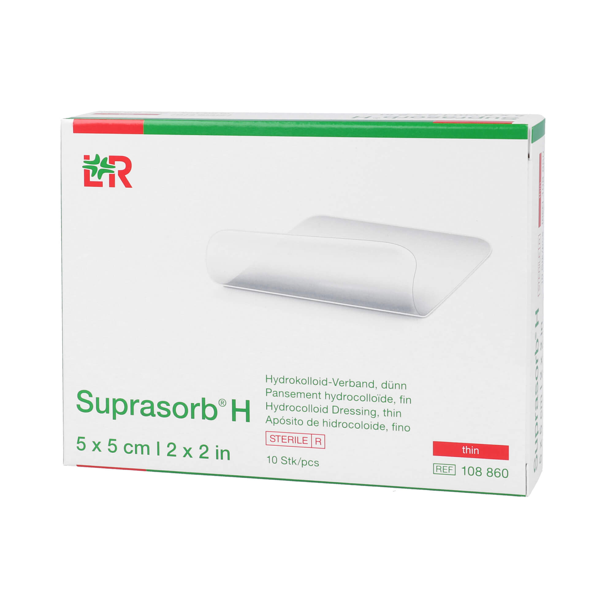 Suprasorb H Hydrokolloid-Verband Dünn 5X5 Cm - None