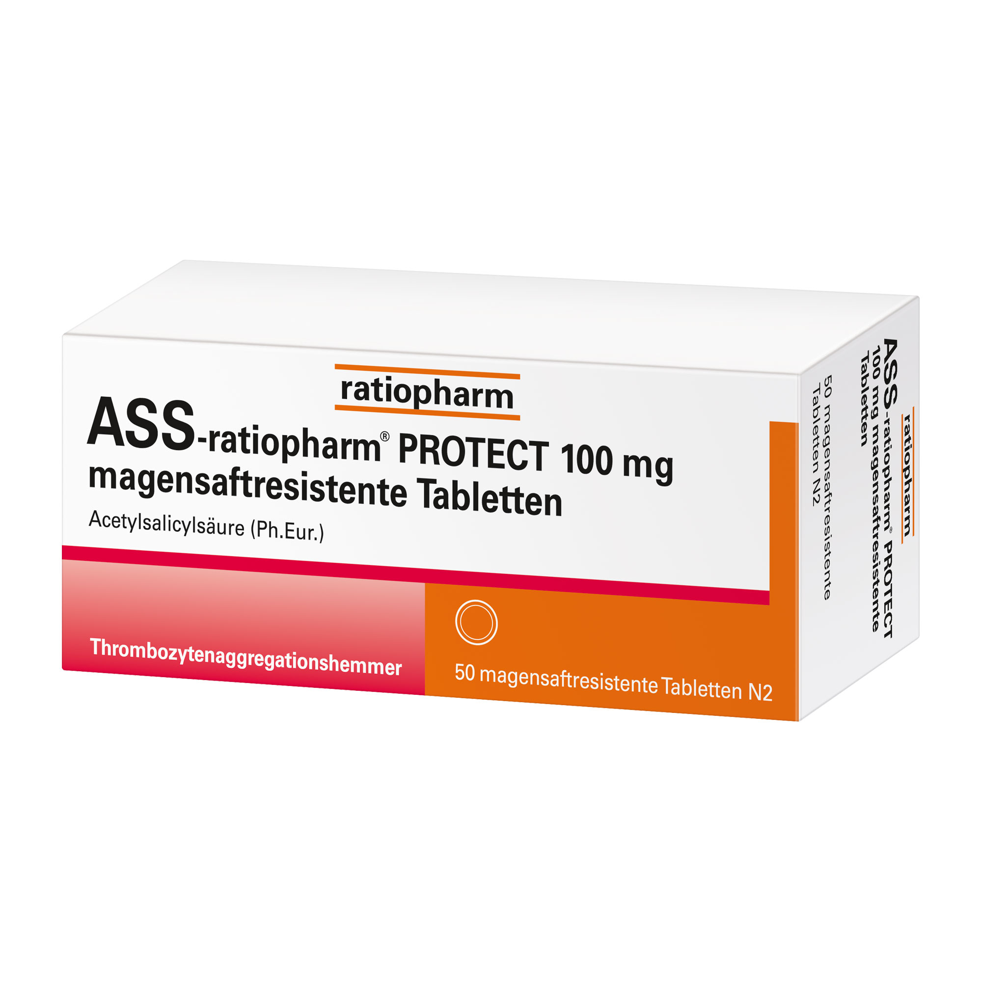 Ass-Ratiopharm Protect 100 Mg Magensaftresistente Tabletten - None