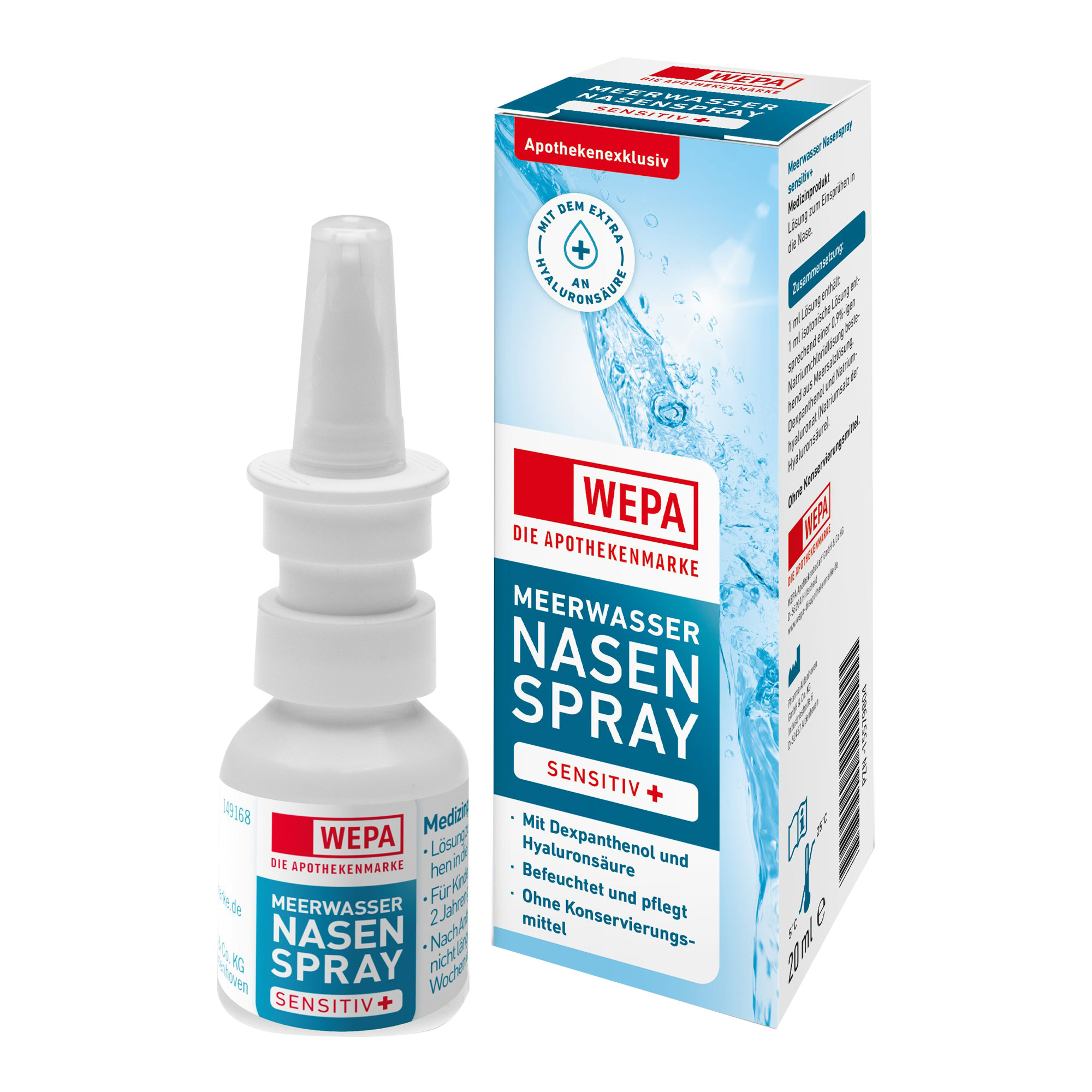 Wepa Meerwasser Nasenspray Sensitiv+ - None