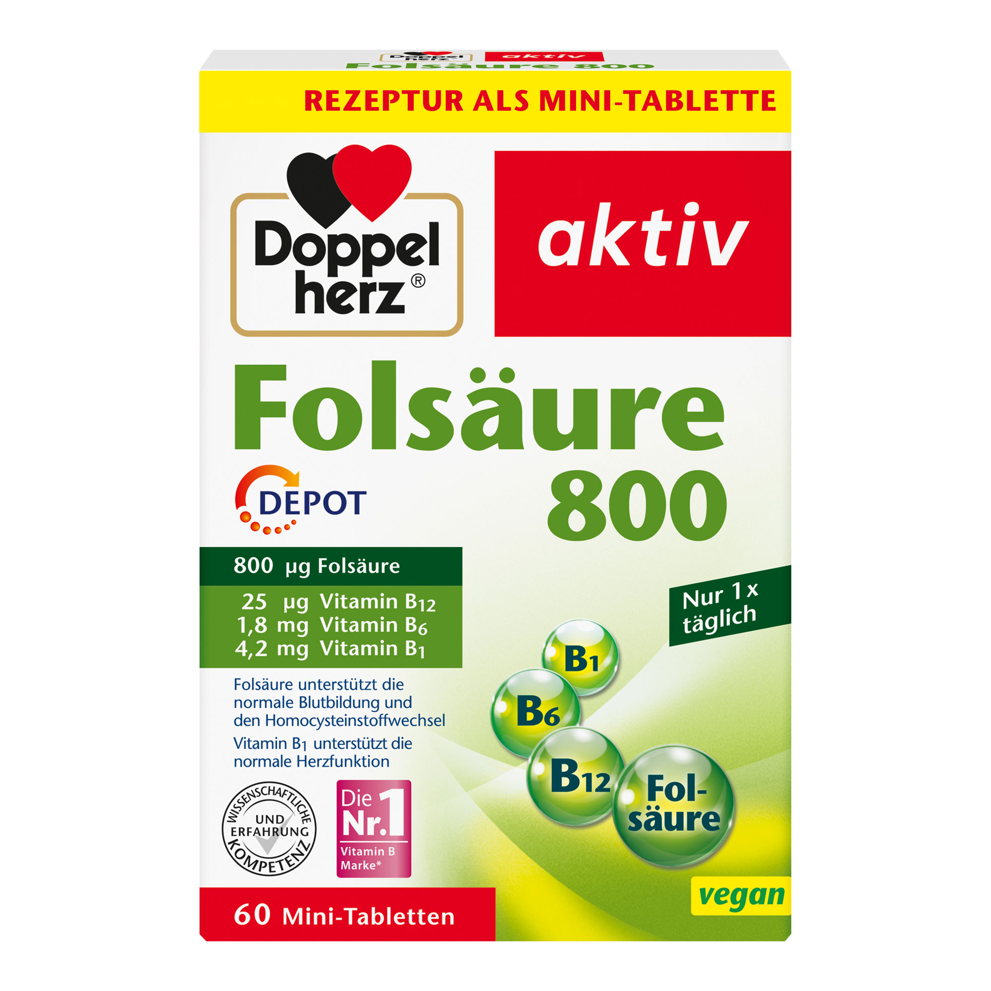 Doppelherz Folsäure 800 Depot Tabletten - None