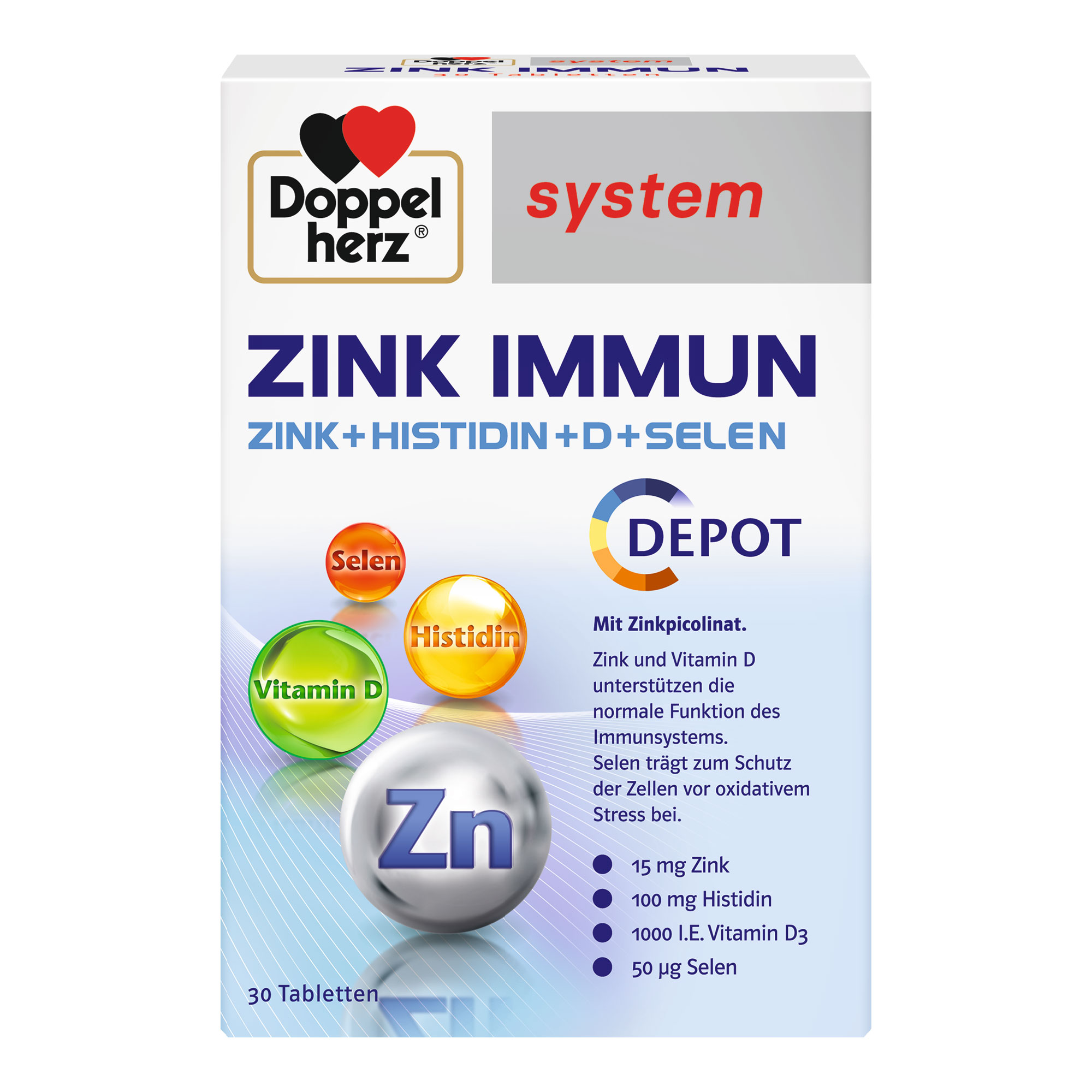 Doppelherz System Zink Immun - None