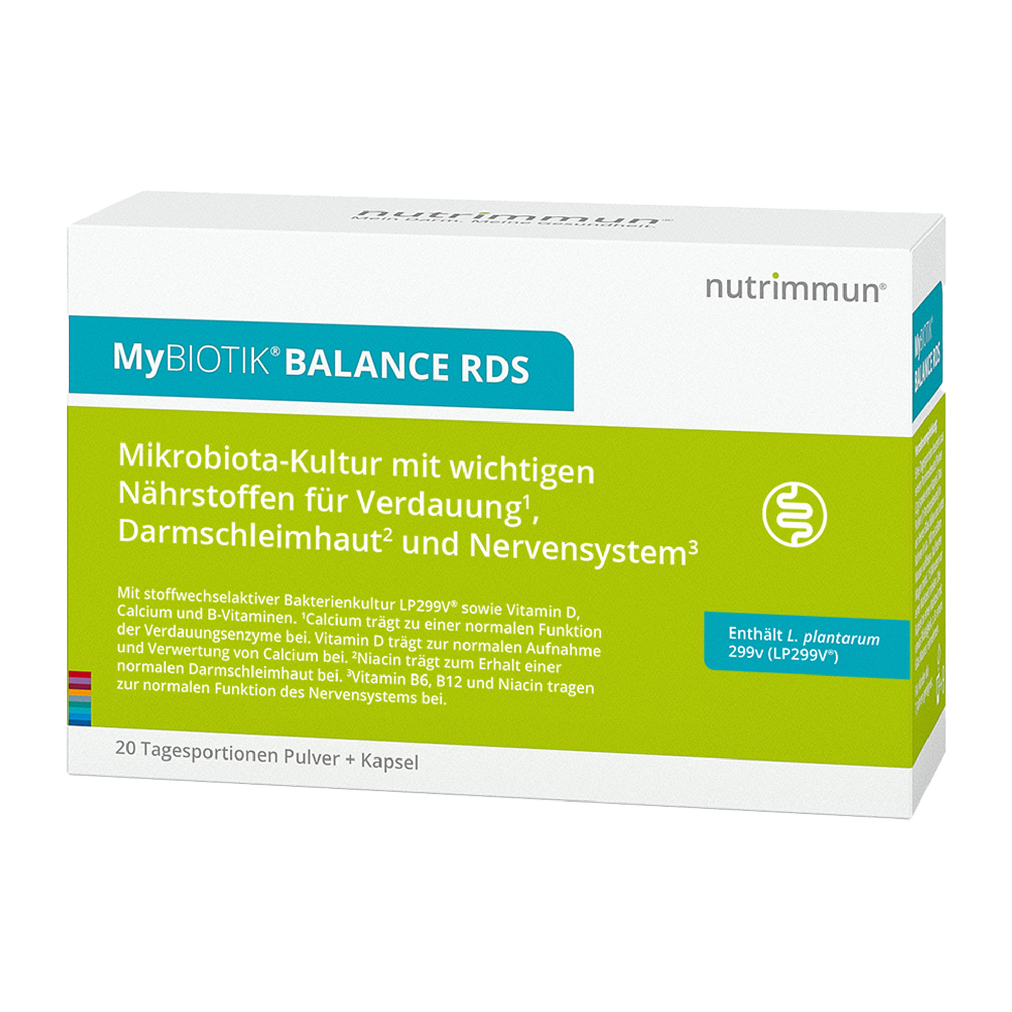 Mybiotik Balance Rds 20x2 g Pulver+20 Kapseln