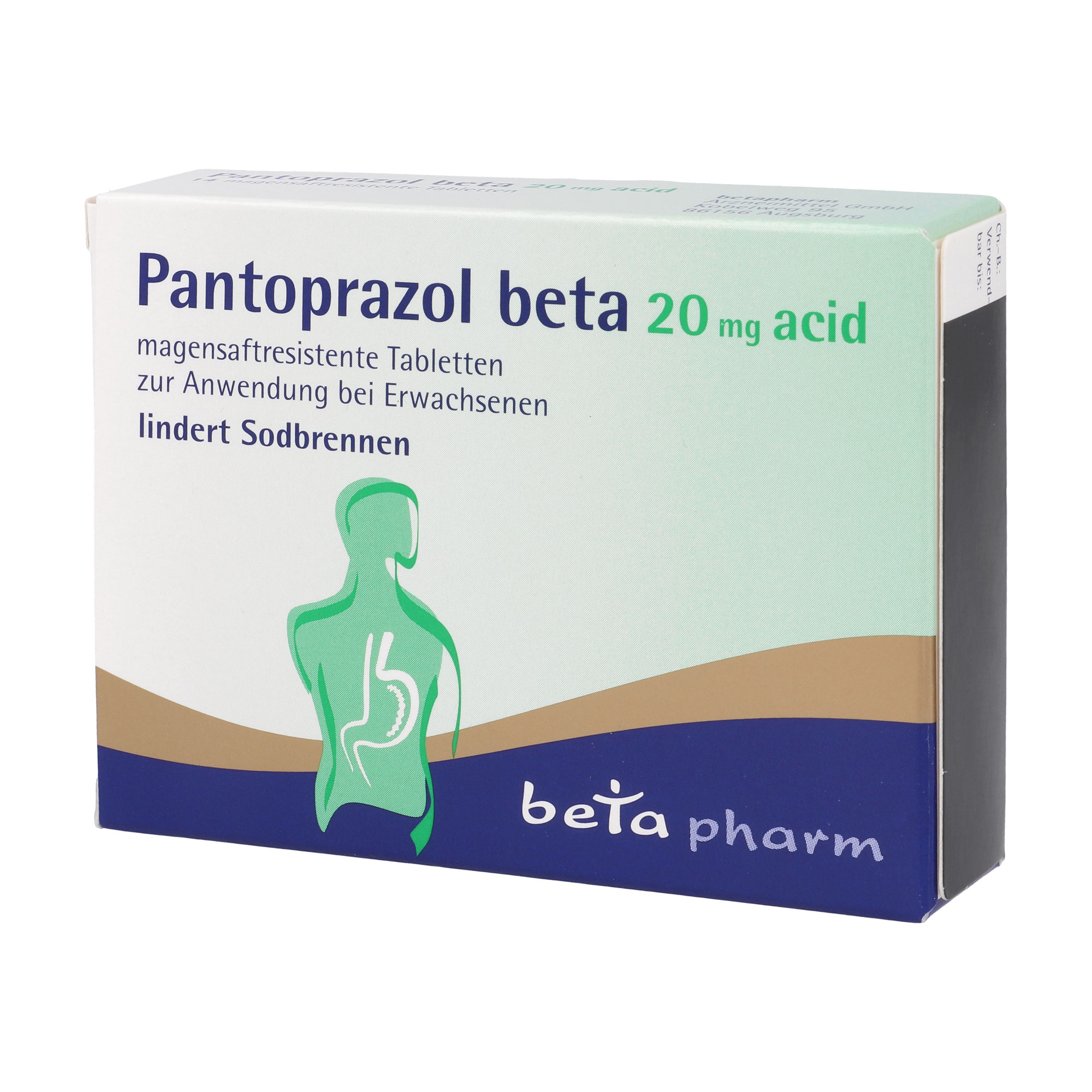 Pantoprazol Beta 20 Mg Acid Tabletten - None