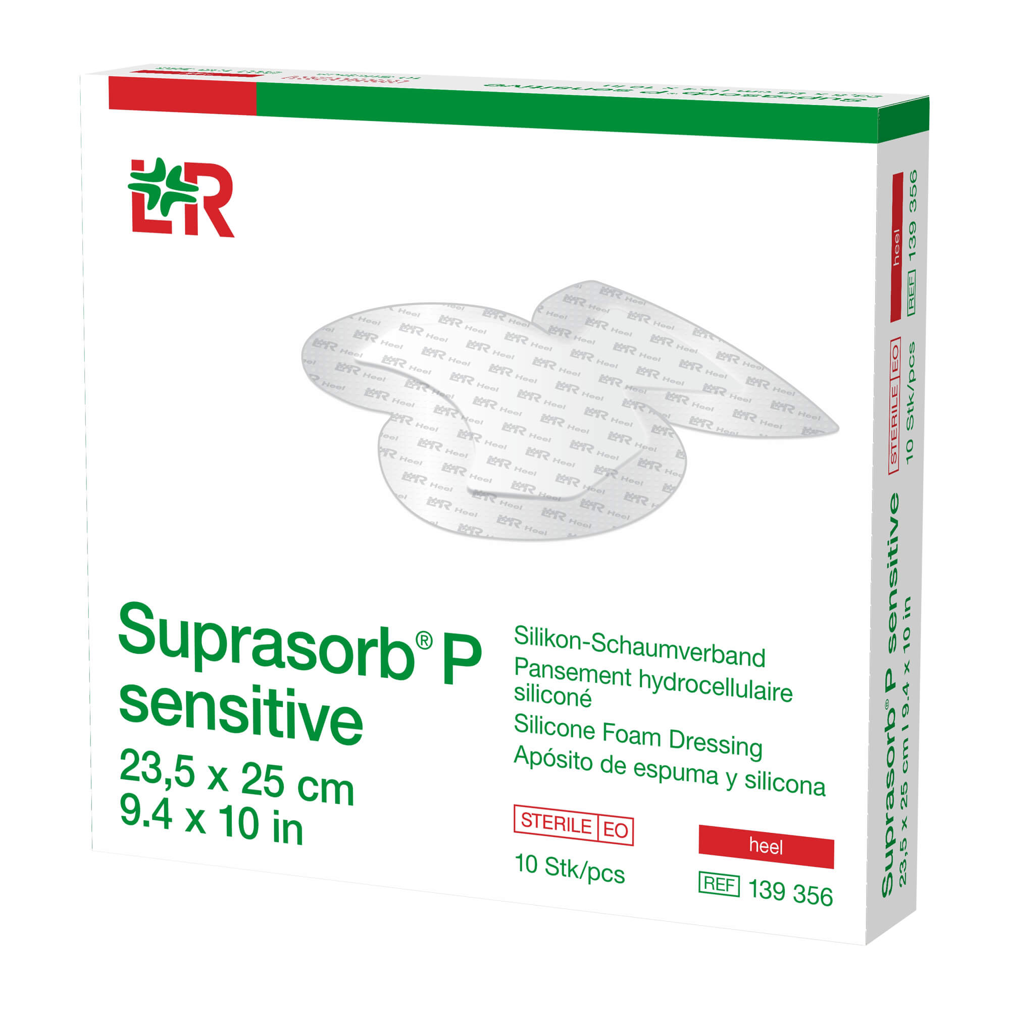 Suprasorb P sensitive PU-Schaumv.heel bor.23,5x25