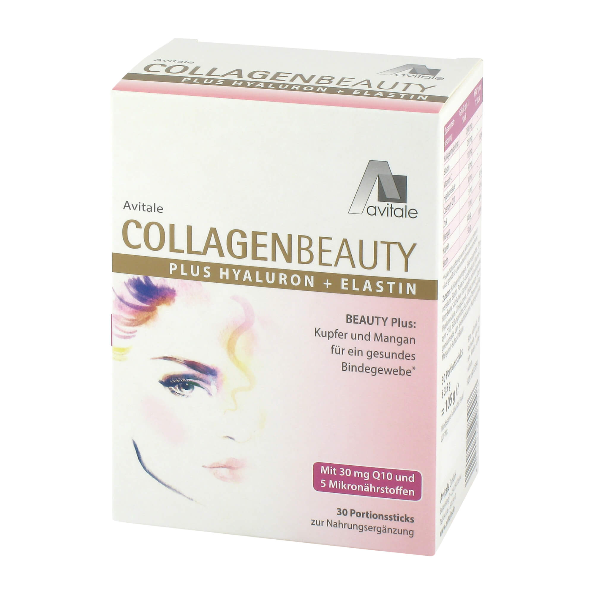 Collagenbeauty plus Hyaluron+Elastin Sticks 30 St Pulver