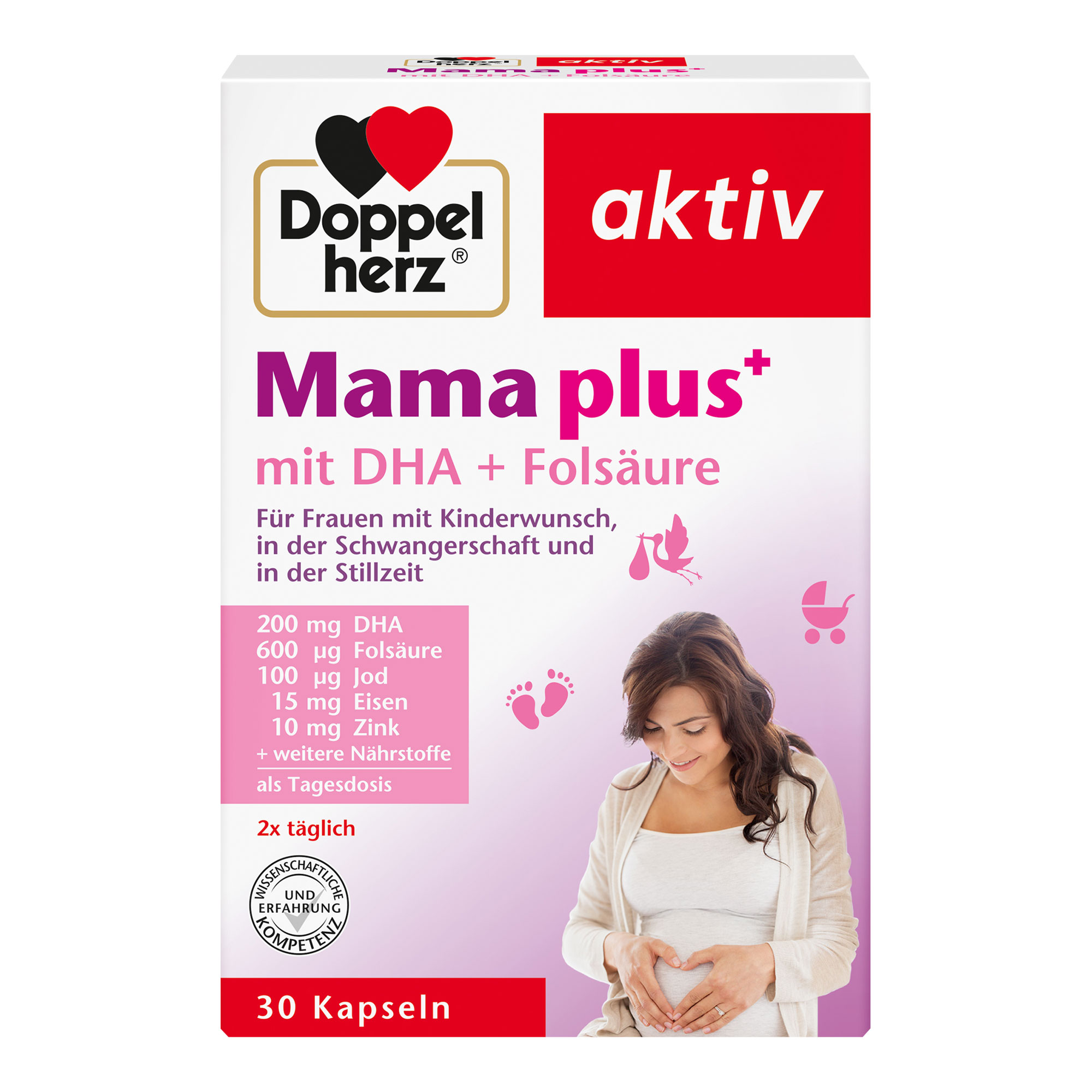 Doppelherz Mama Plus Mit Dha+Folsäure Kapseln - None