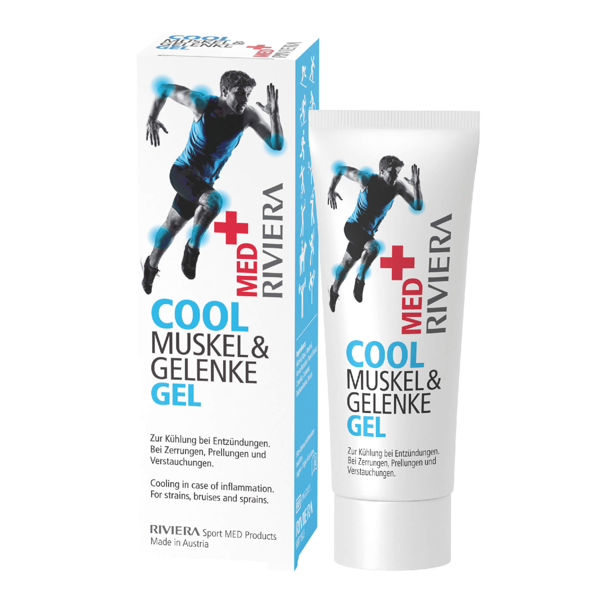 Riviera Med+ Cool Muskel & Gelenke Gel - None