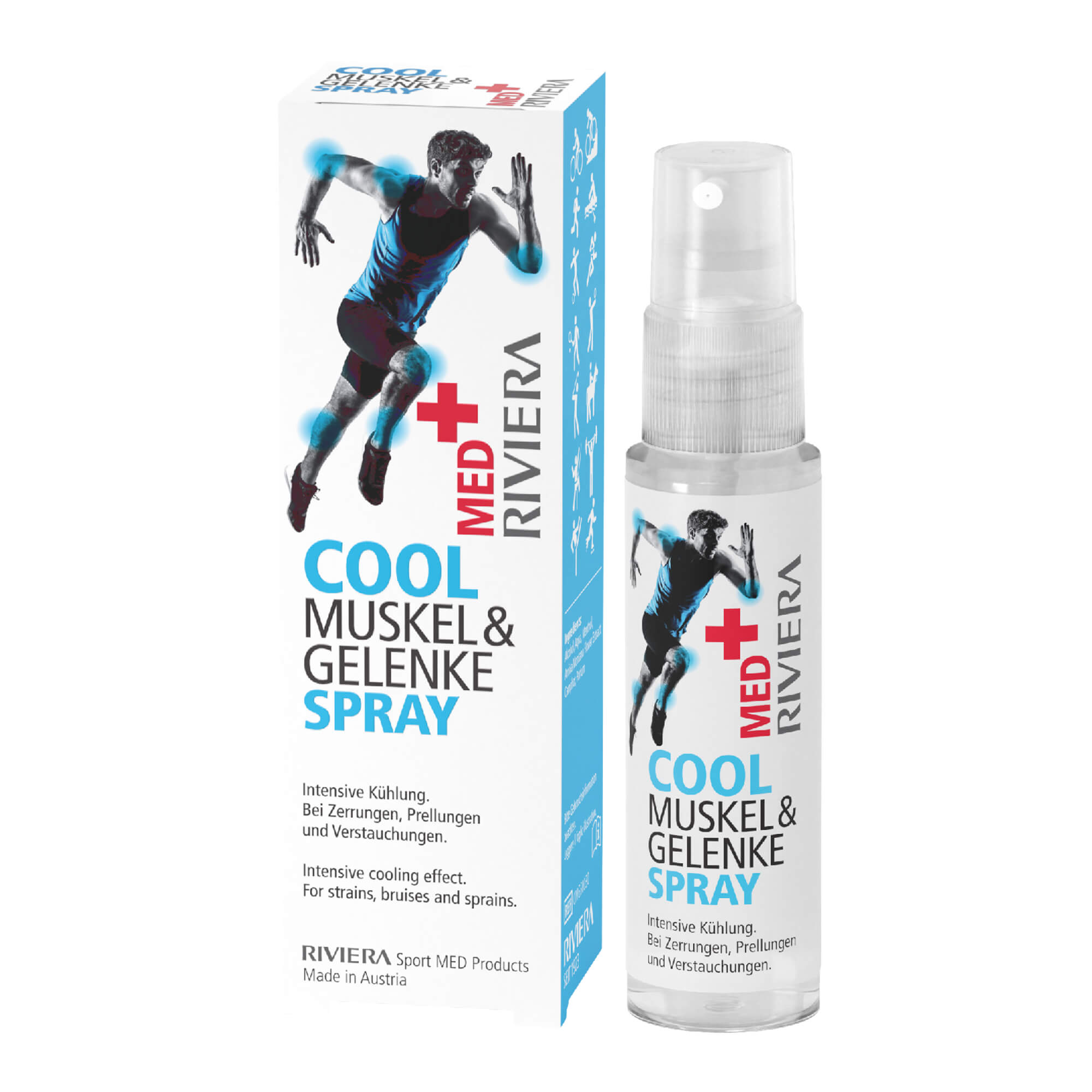 Riviera Med+ Cool Muskel & Gelenke Spray - None