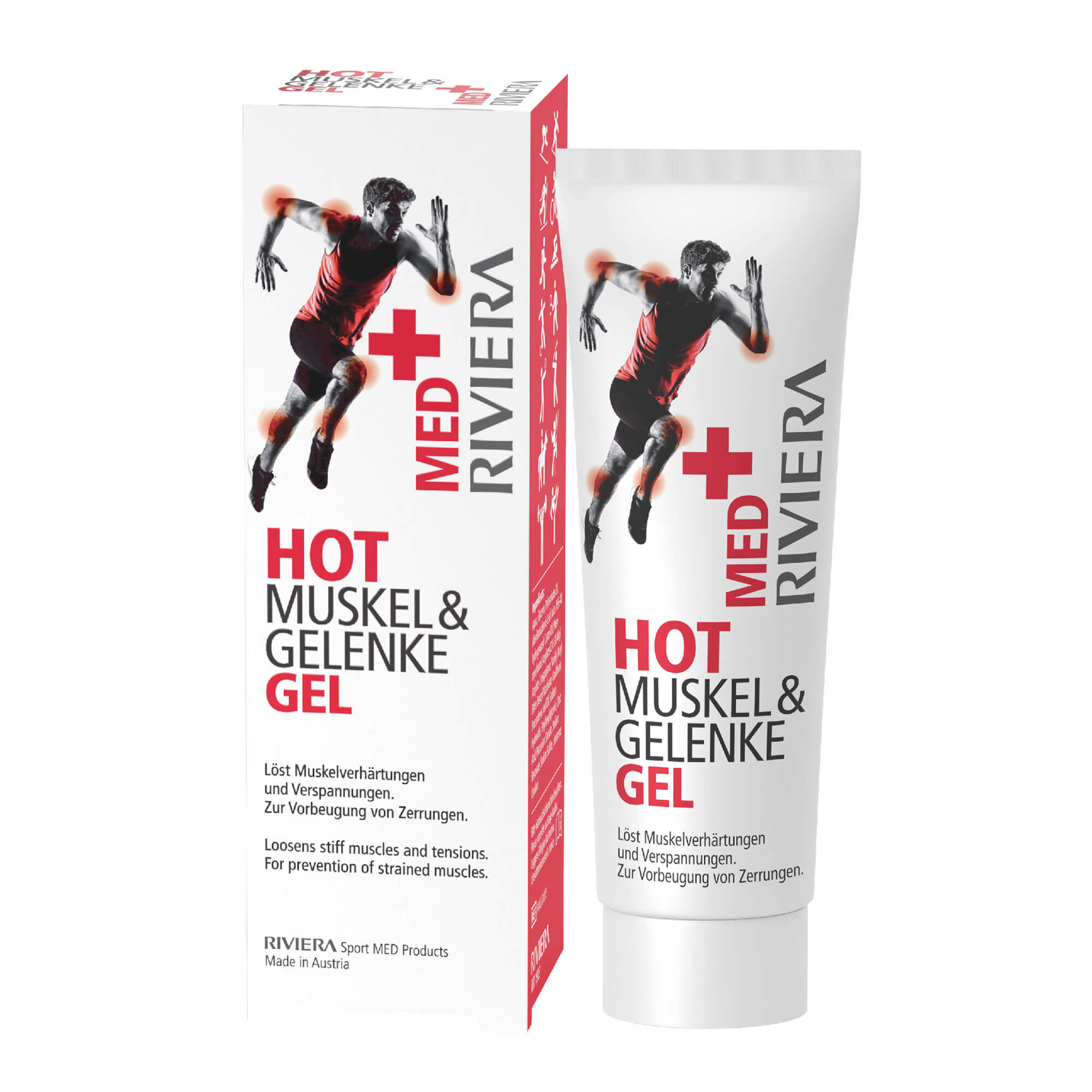 Riviera Med+ Hot Muskel & Gelenke Gel - None