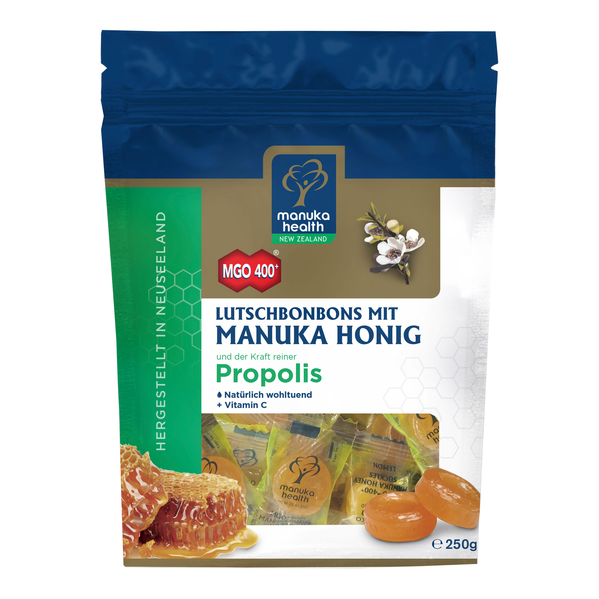 Manuka Health MGO 400+ Lutschbonbons Propolis