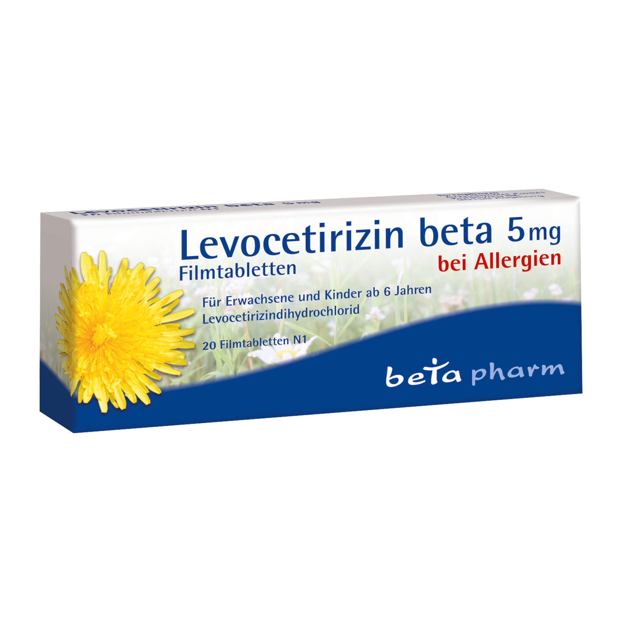 Levocetirizin Beta 5 Mg Filmtabletten - None