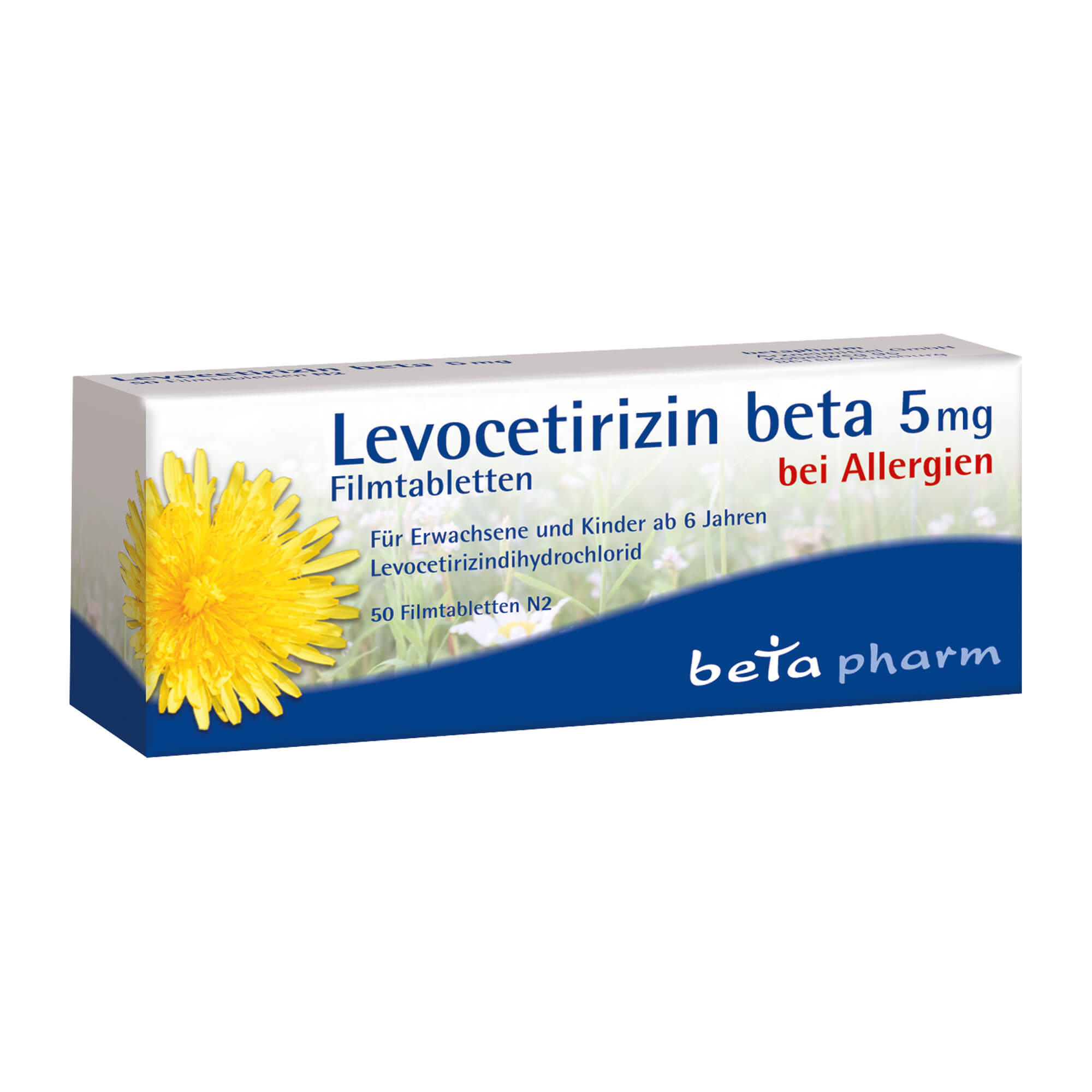 Levocetirizin Beta 5 Mg Filmtabletten - None