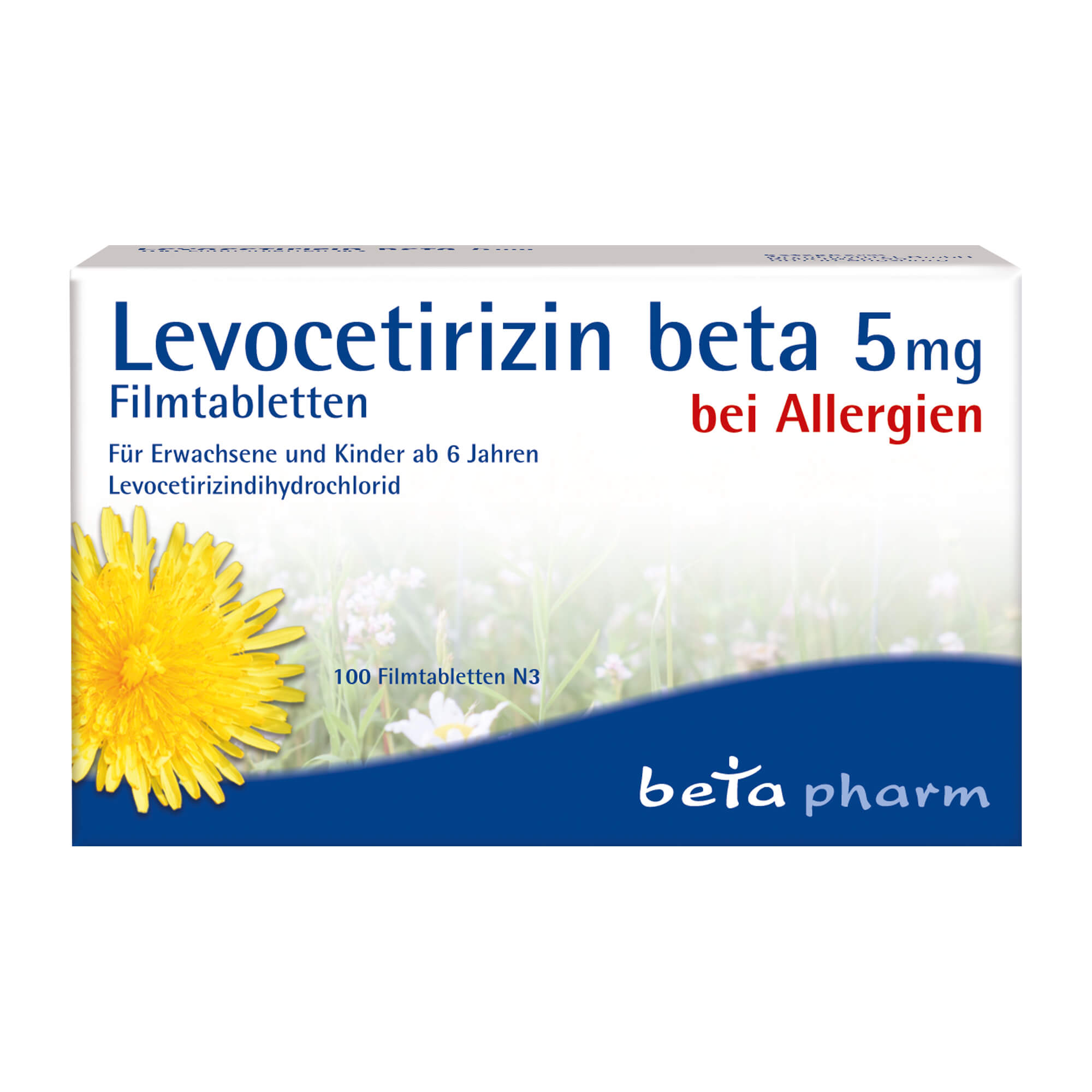 Levocetirizin Beta 5 Mg Filmtabletten - None