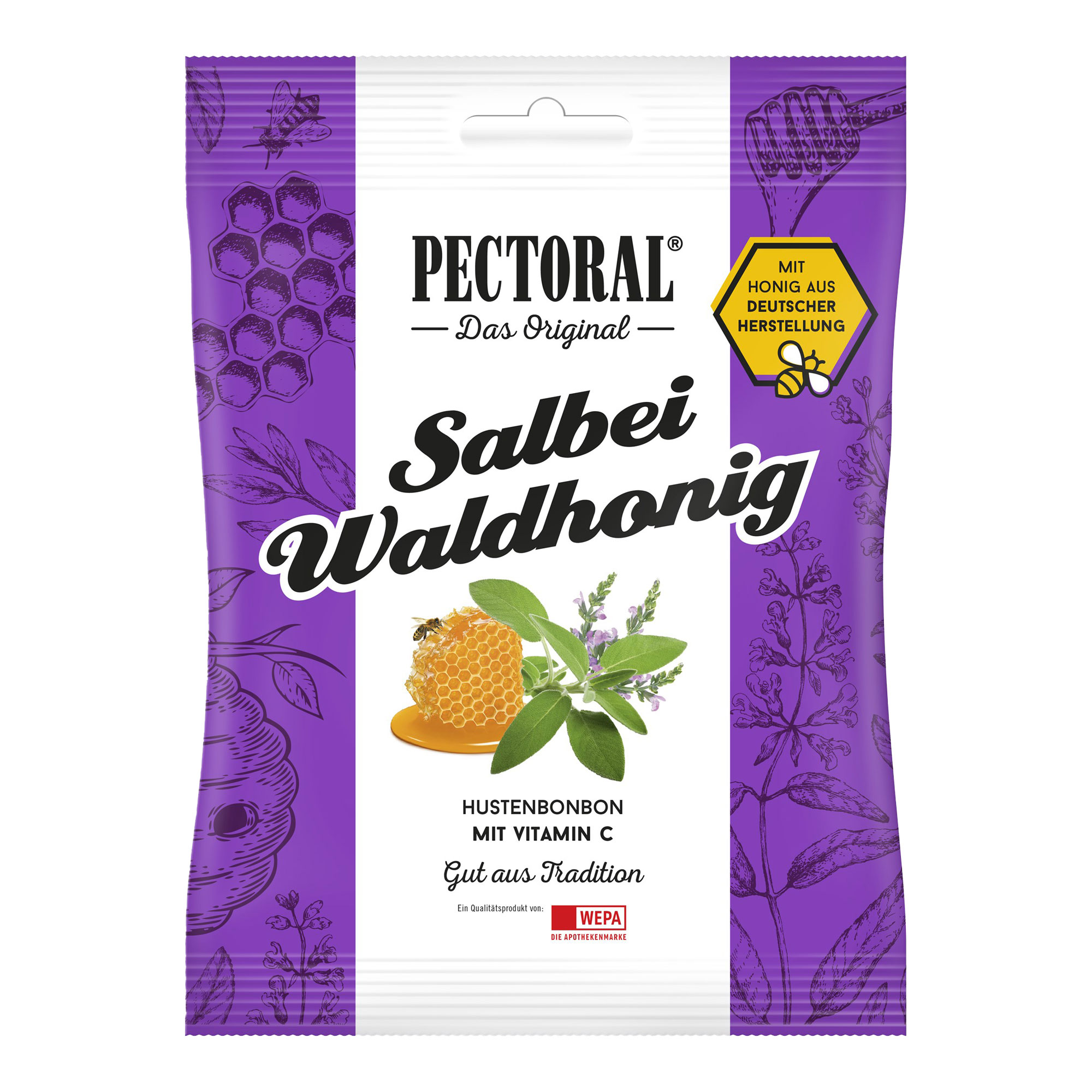 Pectoral Salbei Waldhonig Bonbons - None